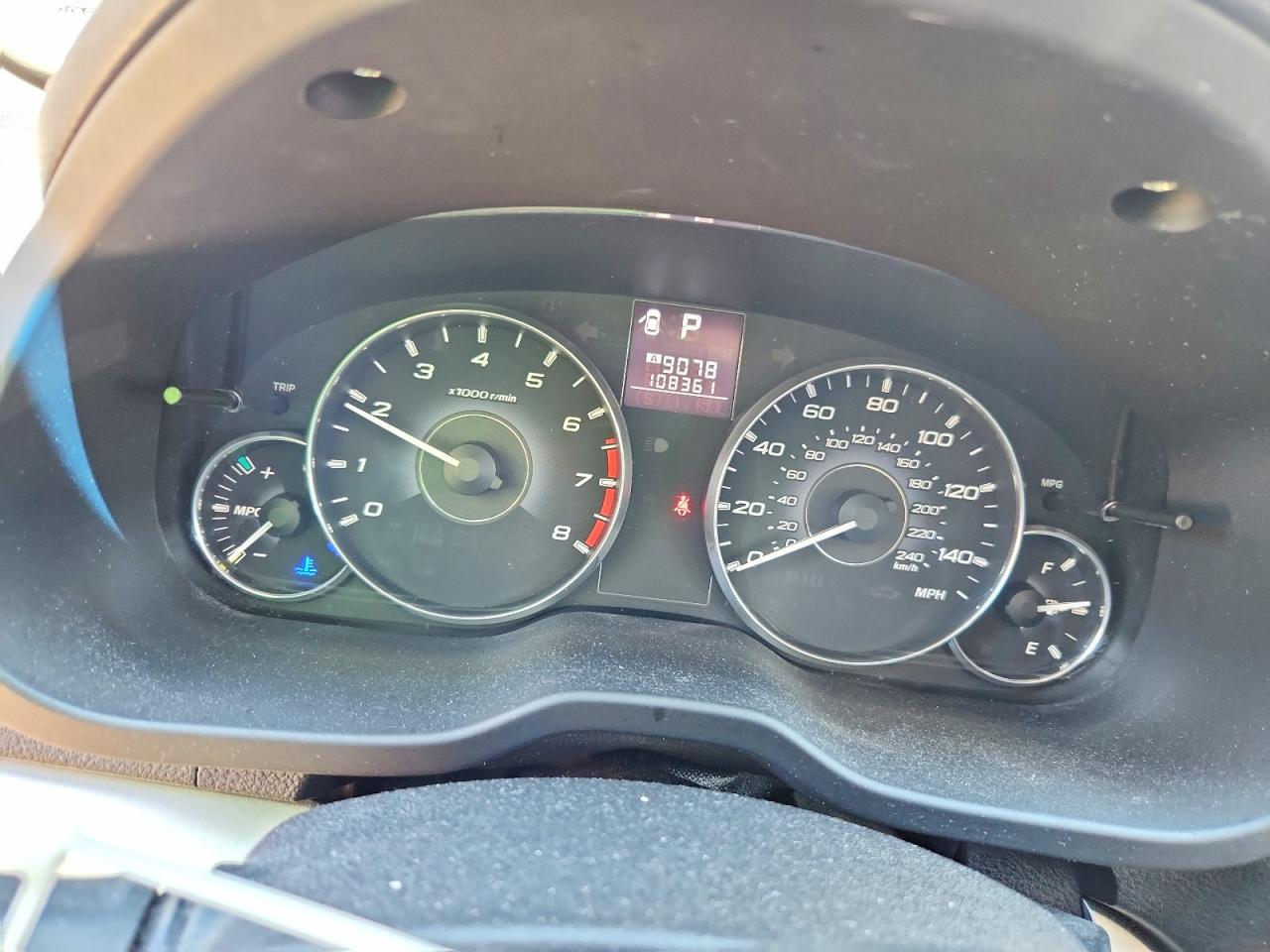 2012 Subaru Legacy 2.5i Premium Серый vin: 4S3BMBC61C3041975