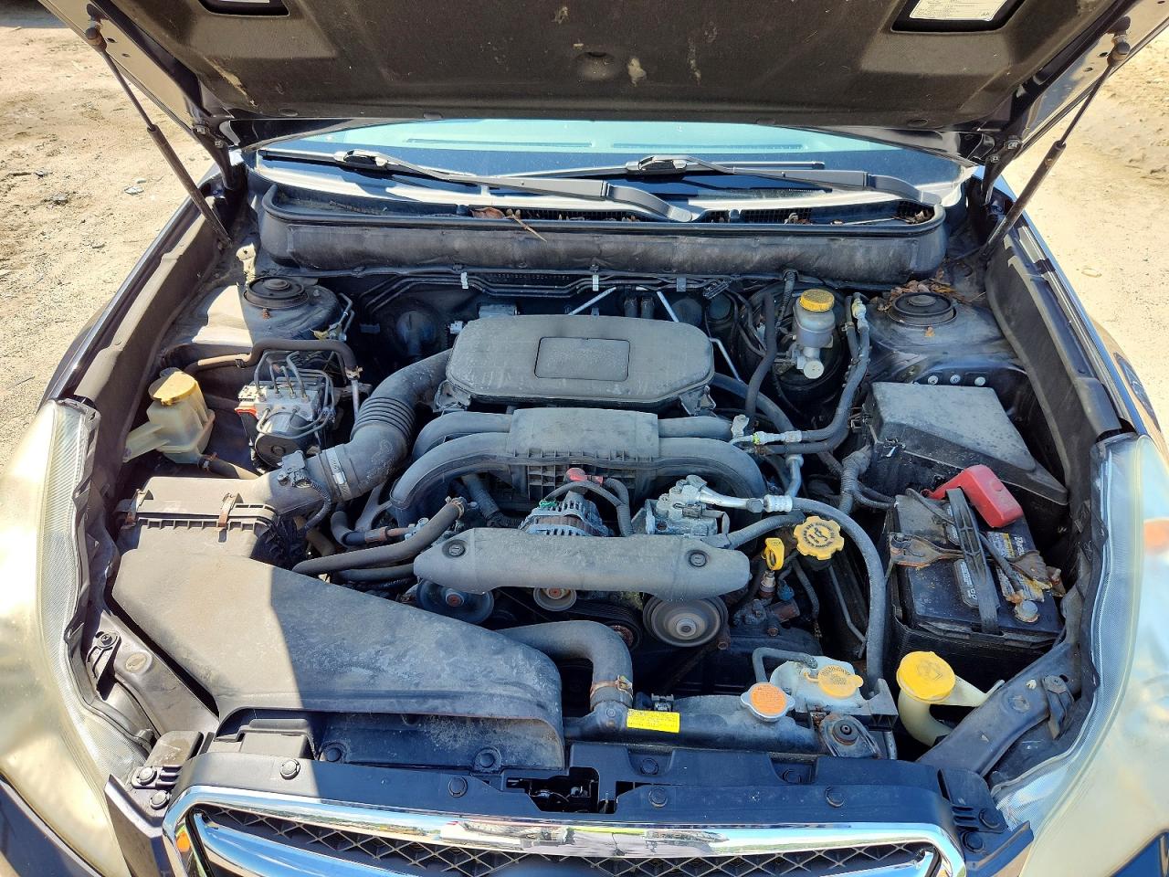 2012 Subaru Legacy 2.5i Premium Серый vin: 4S3BMBC61C3041975