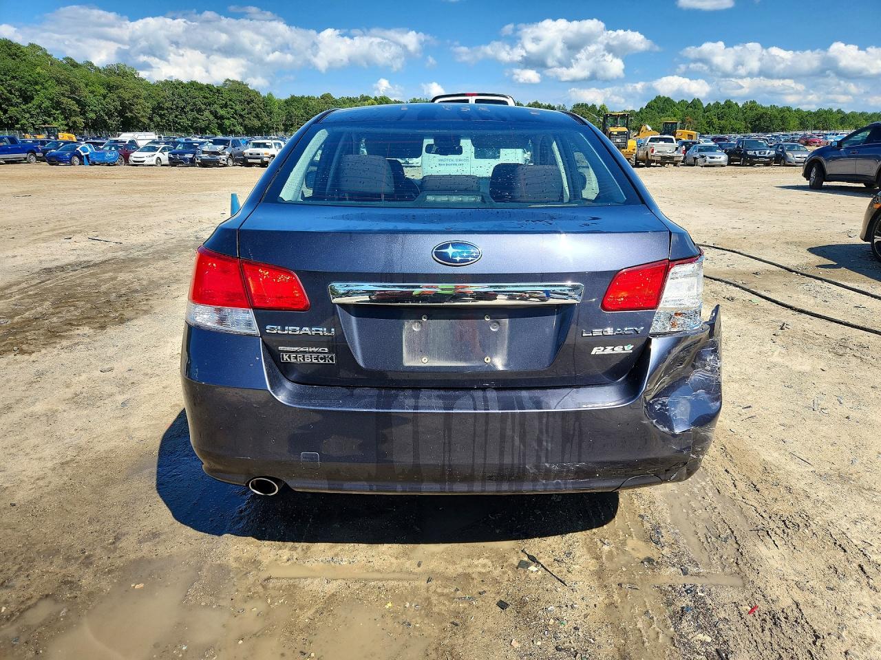 2012 Subaru Legacy 2.5i Premium Серый vin: 4S3BMBC61C3041975