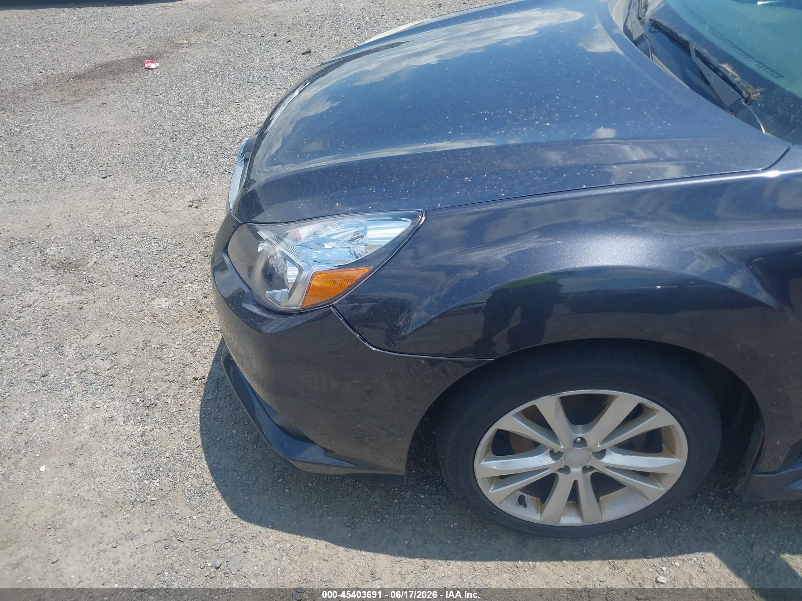 2013 Subaru Legacy 2.5i Premium Синий vin: 4S3BMBC61D3018648