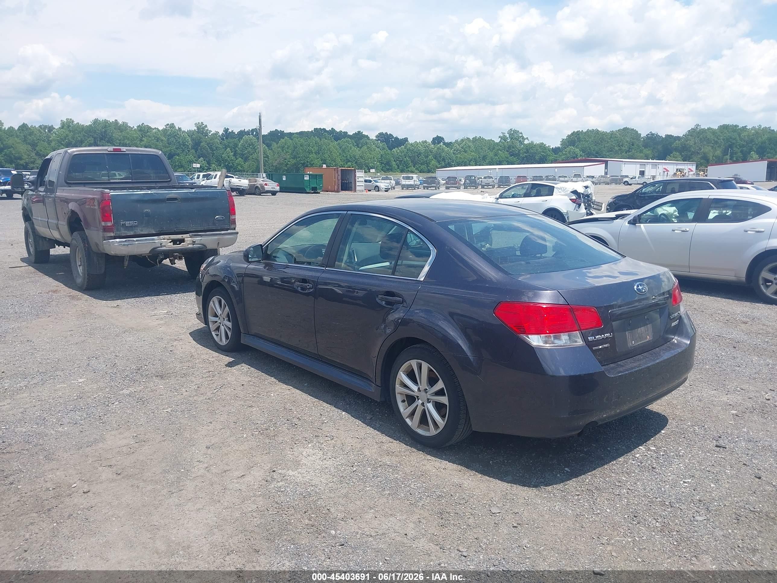 2013 Subaru Legacy 2.5i Premium Синий vin: 4S3BMBC61D3018648