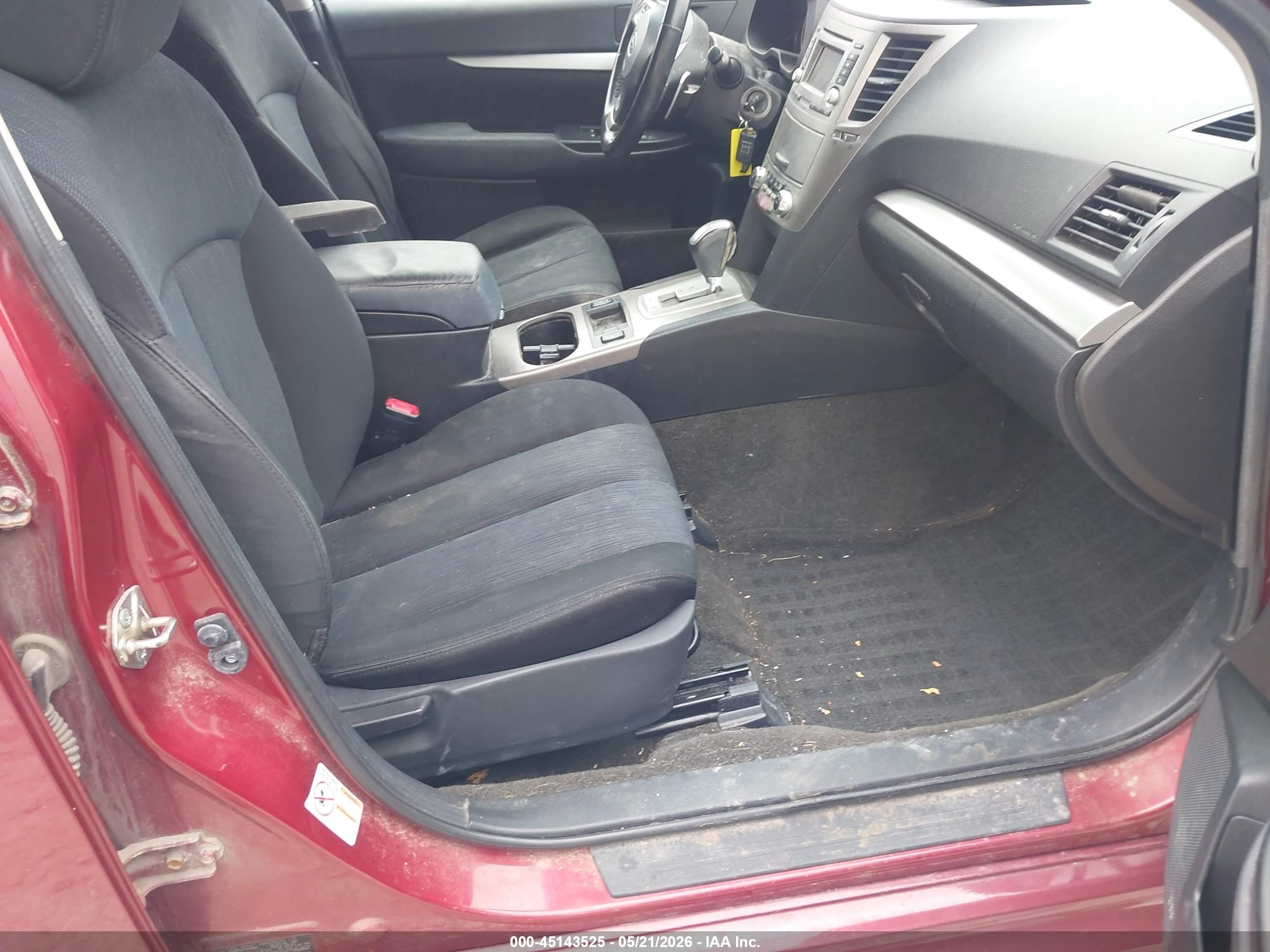 2014 Subaru Legacy 2.5i Premium Maroon vin: 4S3BMBC61E3014066