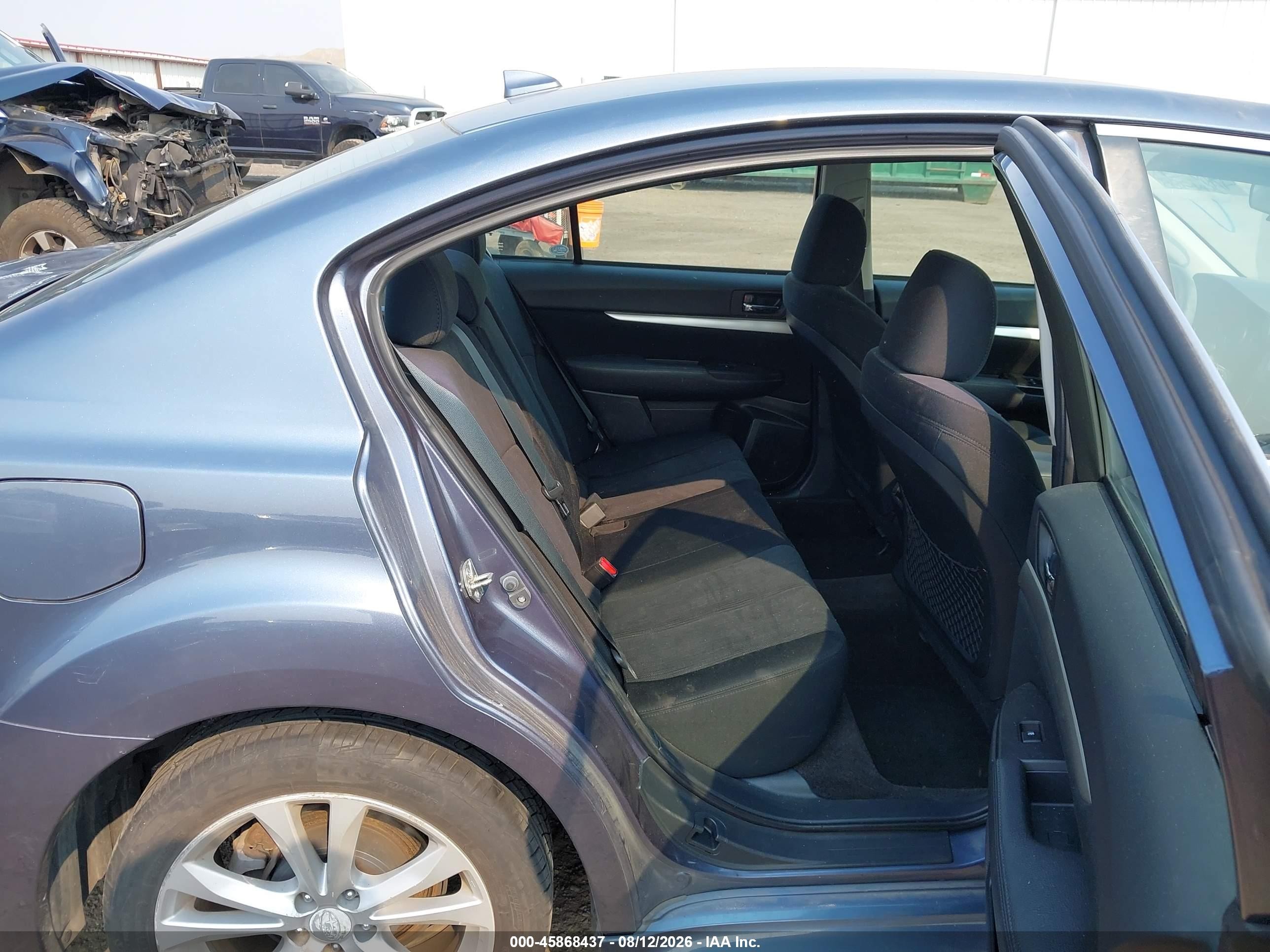 2014 Subaru Legacy 2.5i Premium Blue vin: 4S3BMBC61E3037220
