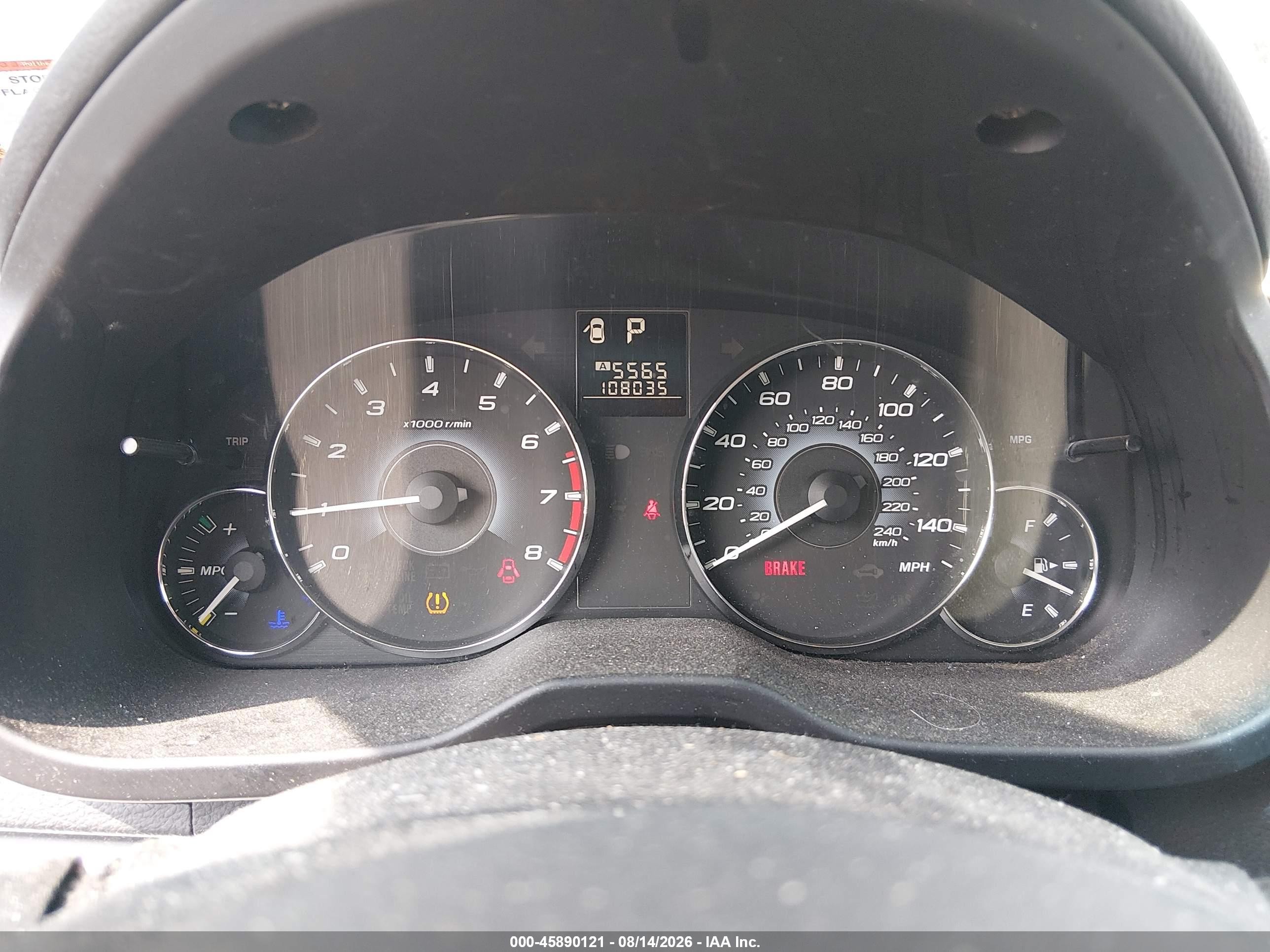 2010 Subaru Legacy 2.5i Premium Red vin: 4S3BMBC62A3213654