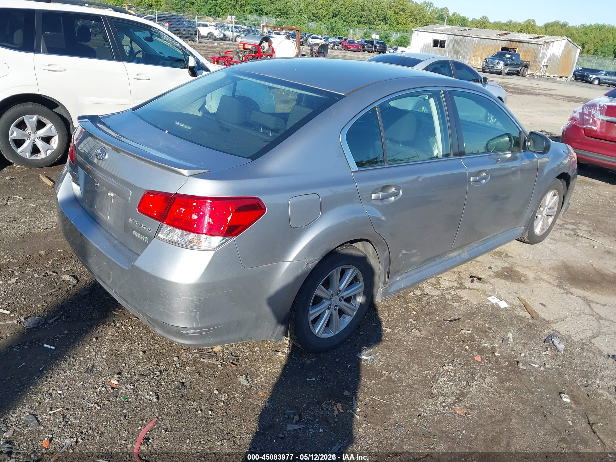2011 Subaru Legacy 2.5i Premium Silver vin: 4S3BMBC62B3220993