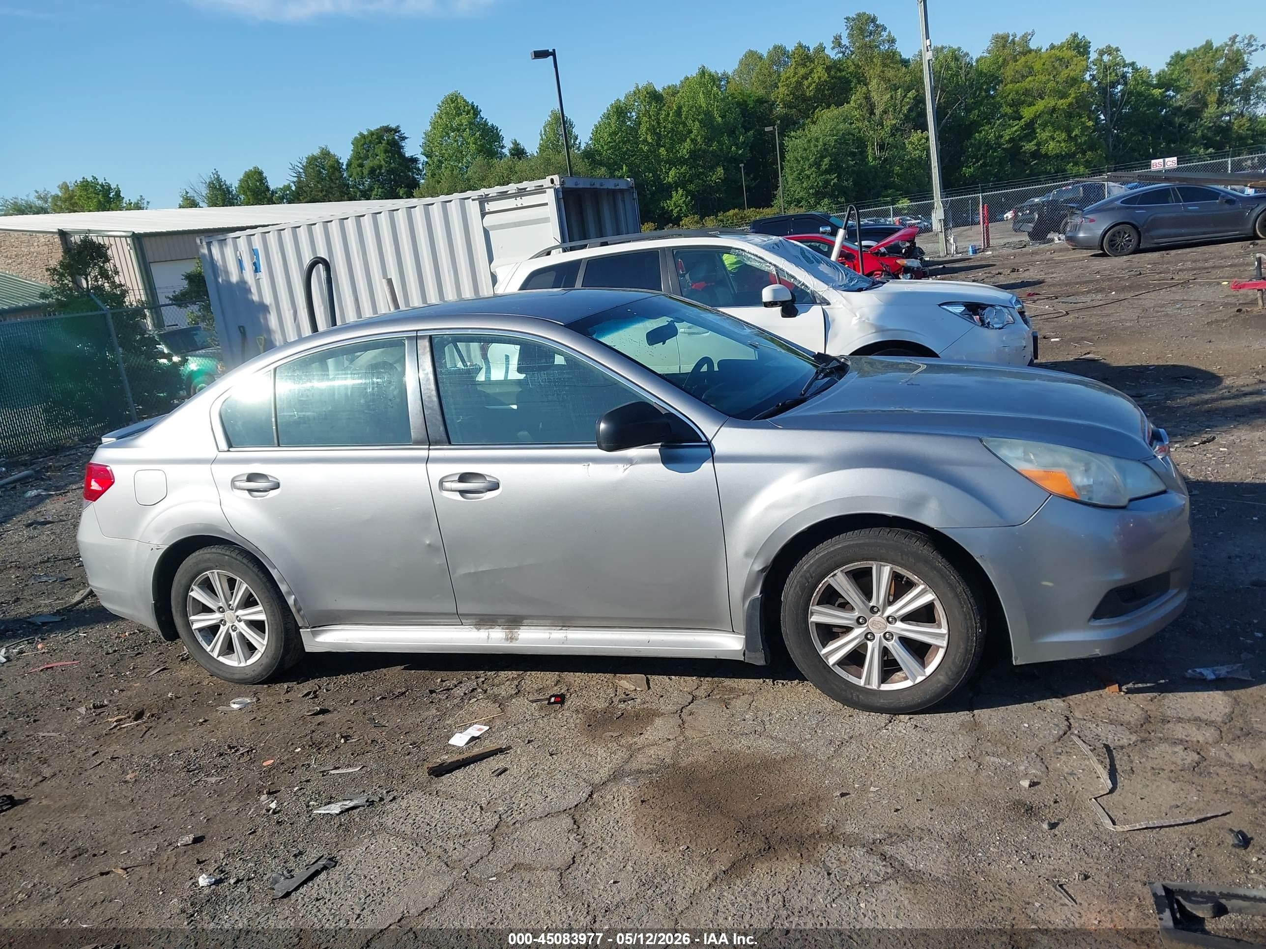 2011 Subaru Legacy 2.5i Premium Silver vin: 4S3BMBC62B3220993