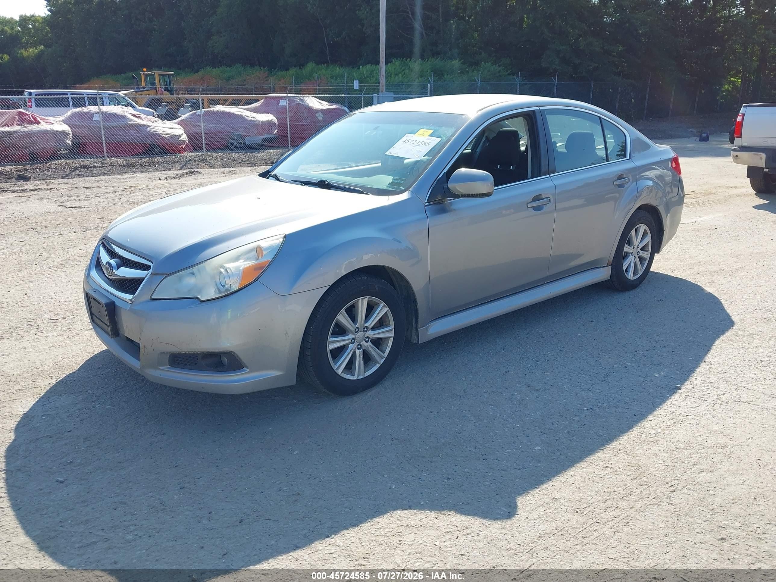 2011 Subaru Legacy 2.5i Premium Серебряный vin: 4S3BMBC62B3226020