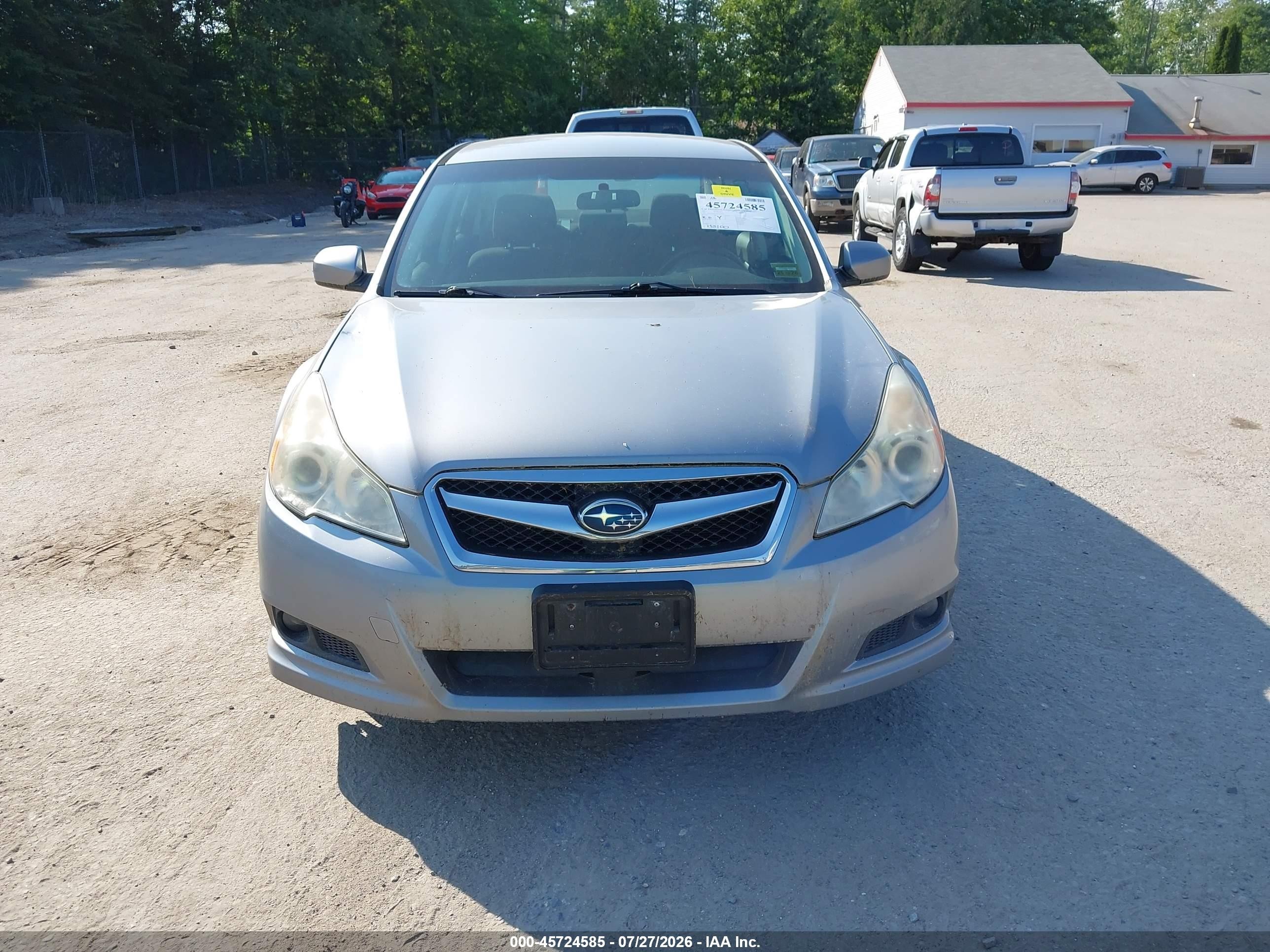 2011 Subaru Legacy 2.5i Premium Серебряный vin: 4S3BMBC62B3226020