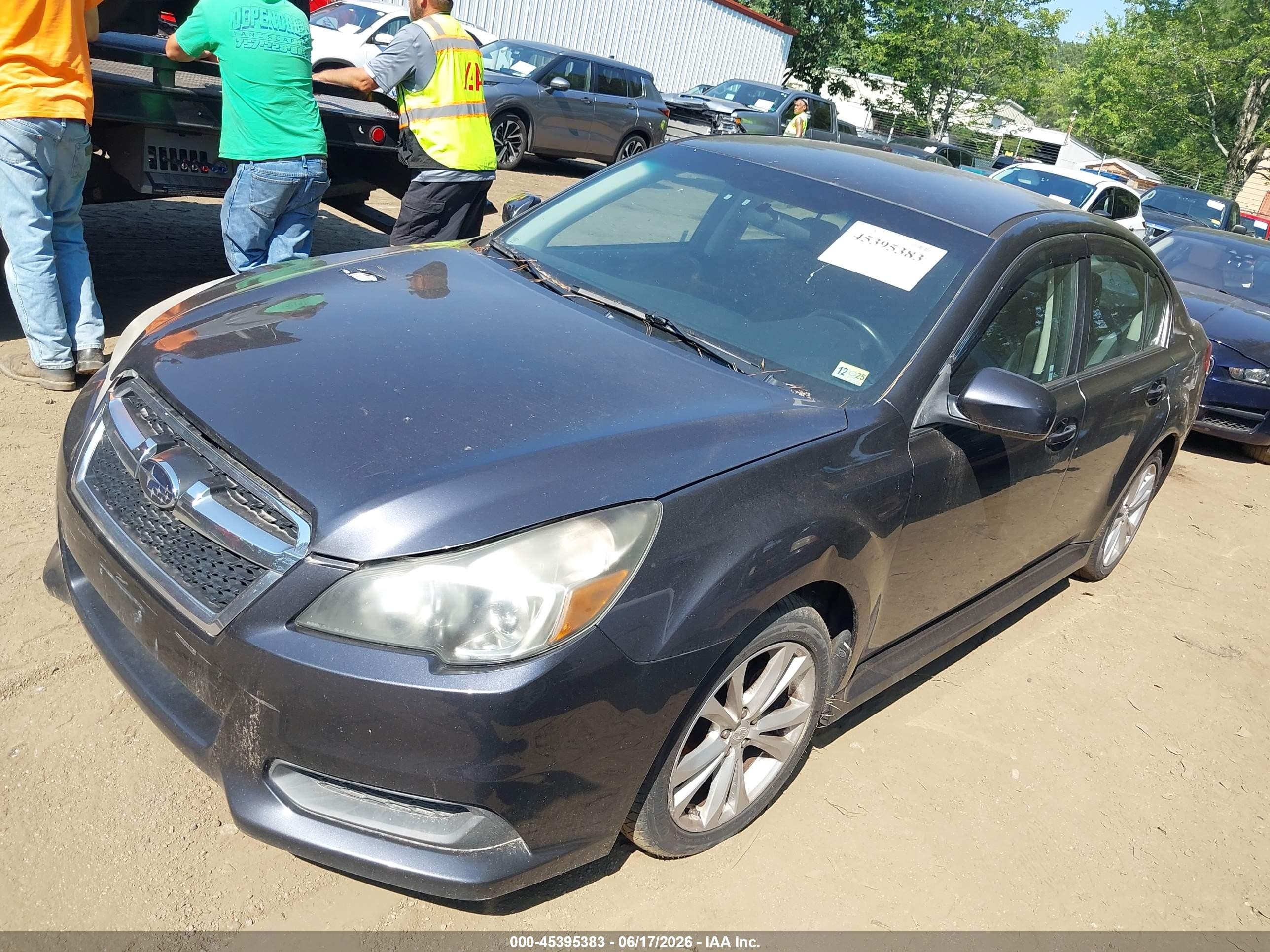 2013 Subaru Legacy 2.5i Premium Gray vin: 4S3BMBC62D3007013