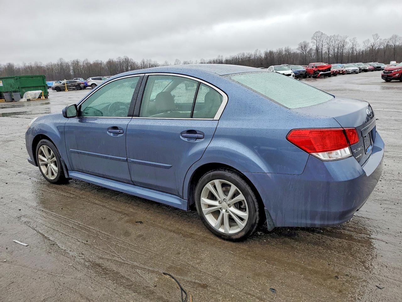 2013 Subaru Legacy 2.5i Premium Синий vin: 4S3BMBC62D3040397