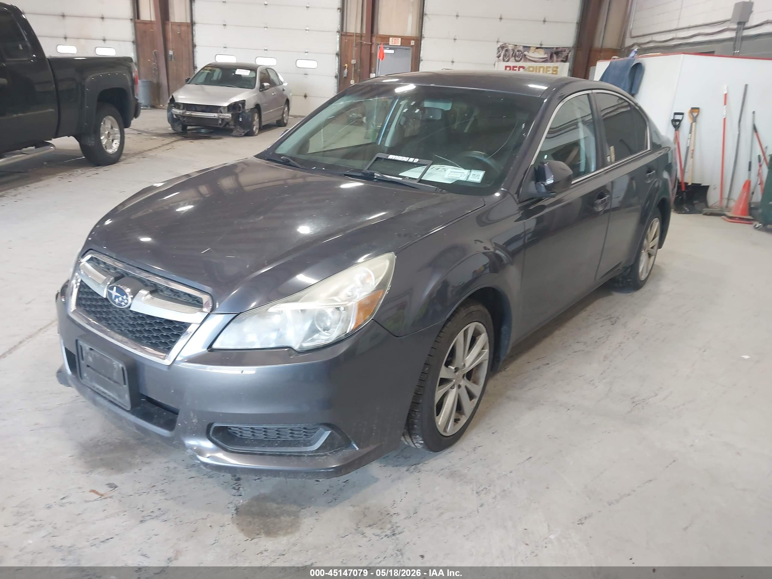 2013 Subaru Legacy 2.5i Premium Gray vin: 4S3BMBC62D3047592