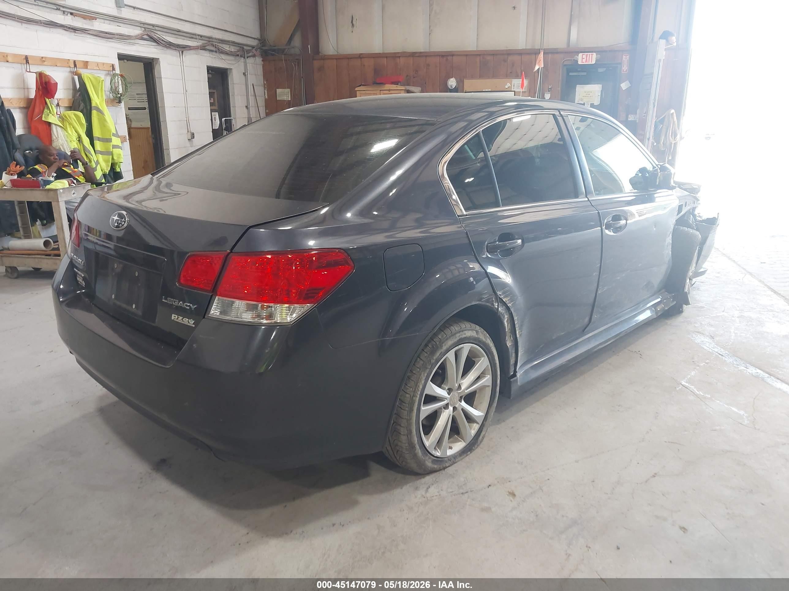 2013 Subaru Legacy 2.5i Premium Gray vin: 4S3BMBC62D3047592