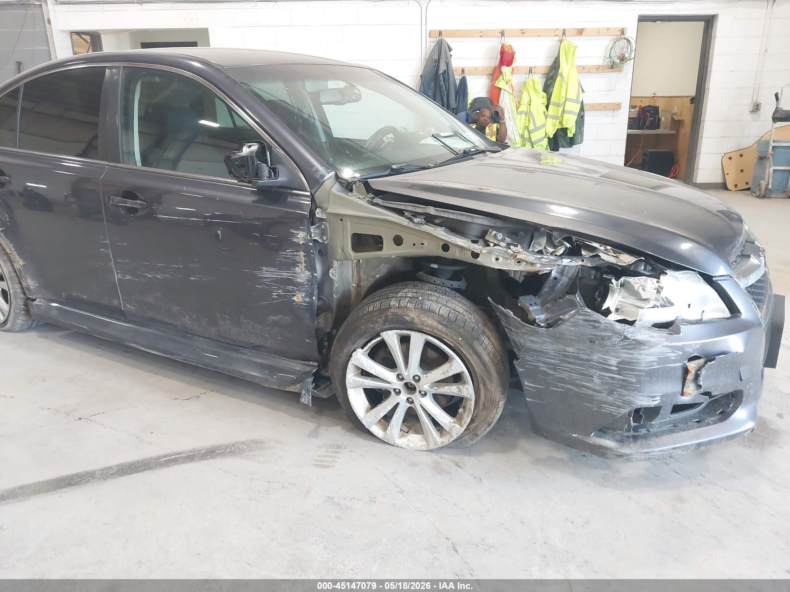 2013 Subaru Legacy 2.5i Premium Gray vin: 4S3BMBC62D3047592