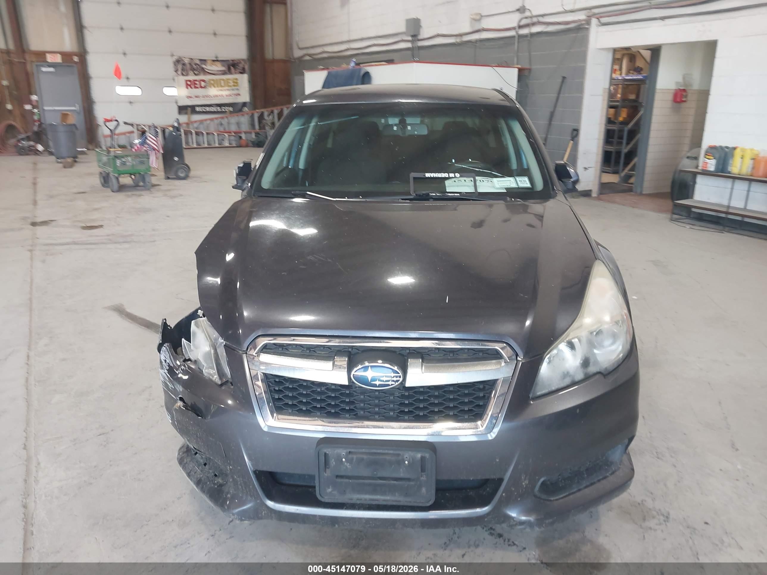 2013 Subaru Legacy 2.5i Premium Gray vin: 4S3BMBC62D3047592