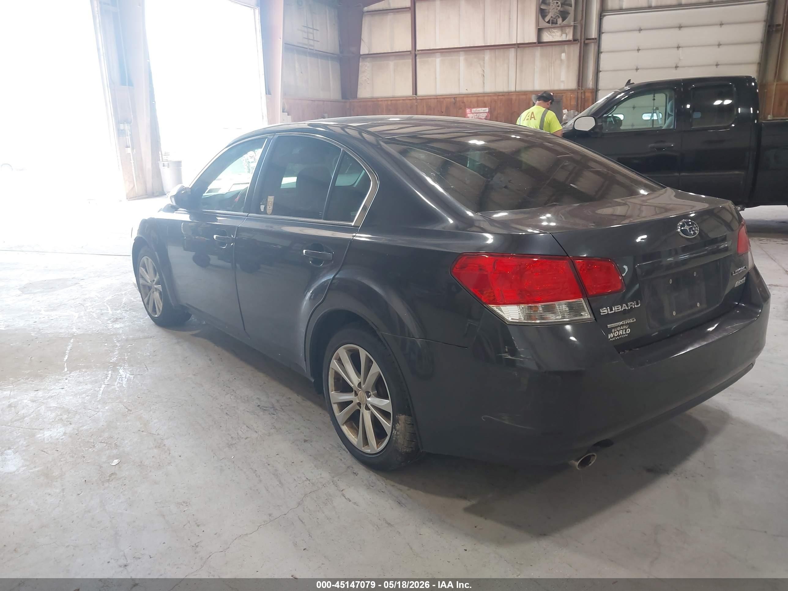 2013 Subaru Legacy 2.5i Premium Gray vin: 4S3BMBC62D3047592