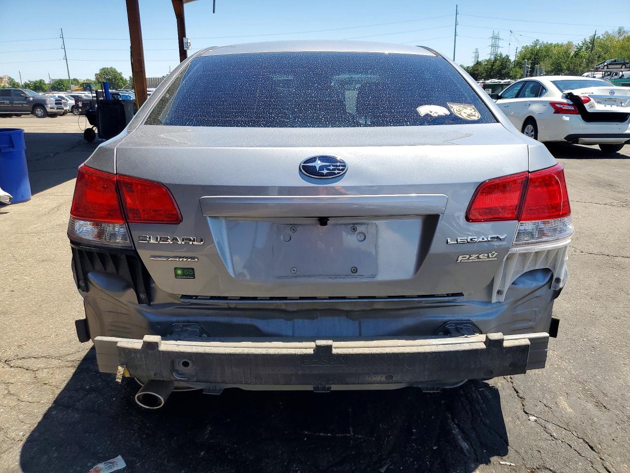 2010 Subaru Legacy Gray vin: 4S3BMBC63A3227076