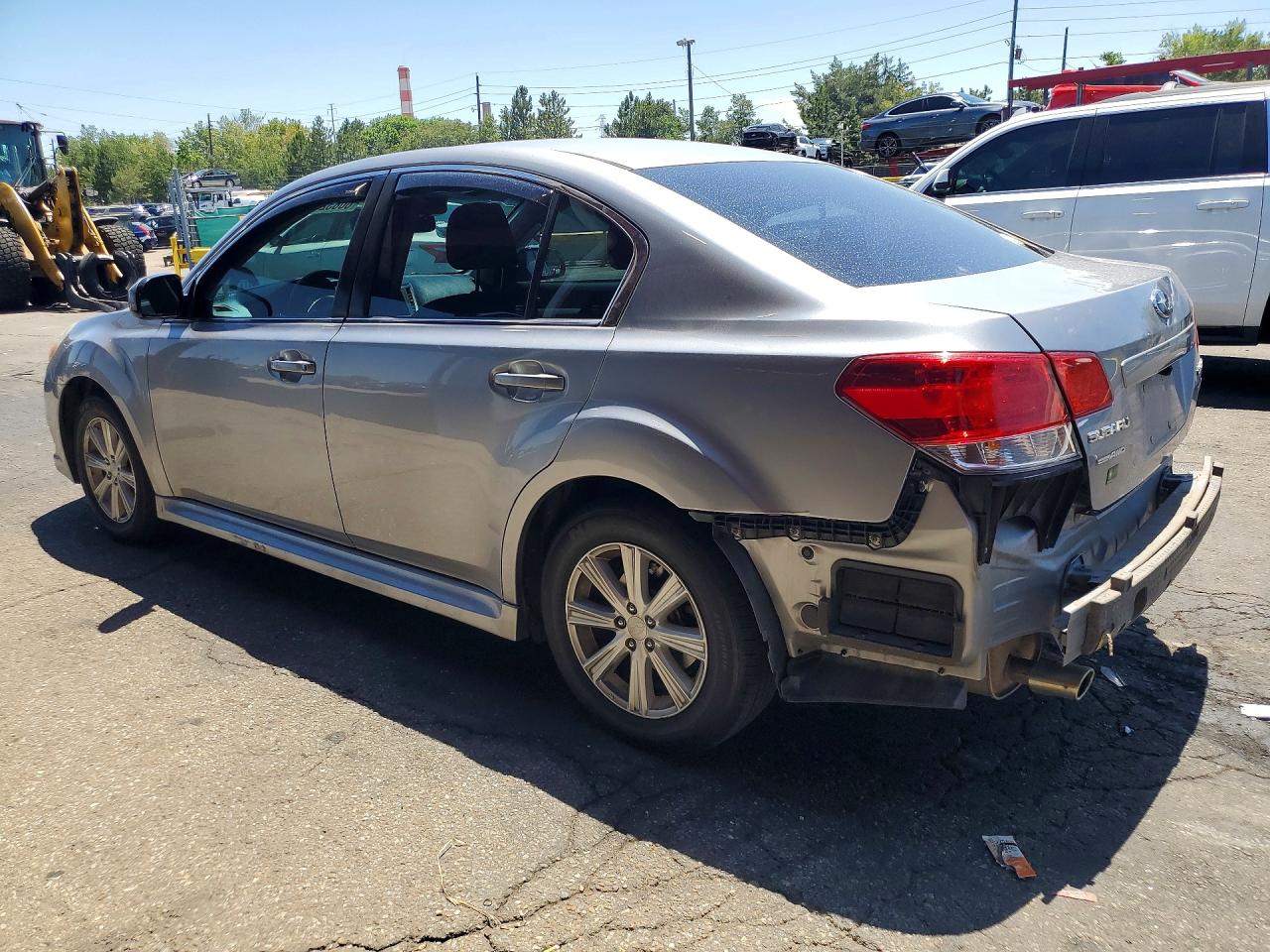 2010 Subaru Legacy Gray vin: 4S3BMBC63A3227076
