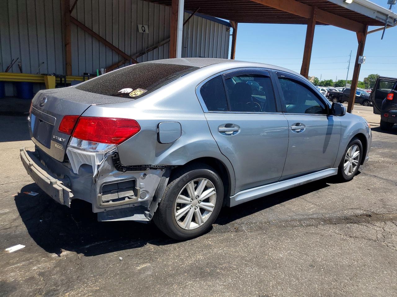 2010 Subaru Legacy Gray vin: 4S3BMBC63A3227076