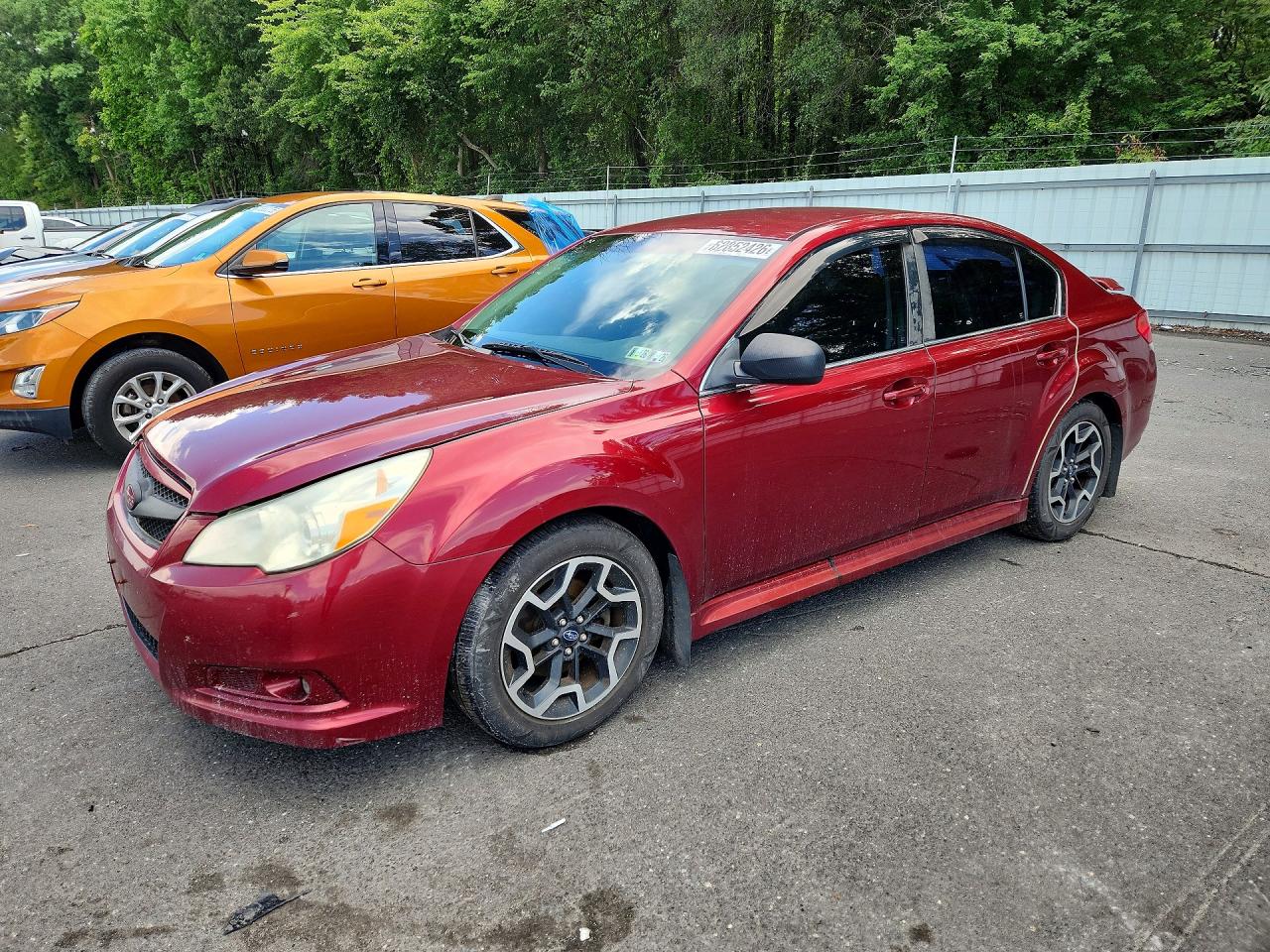 2010 Subaru Legacy 2.5i Premium Maroon vin: 4S3BMBC63A3234366