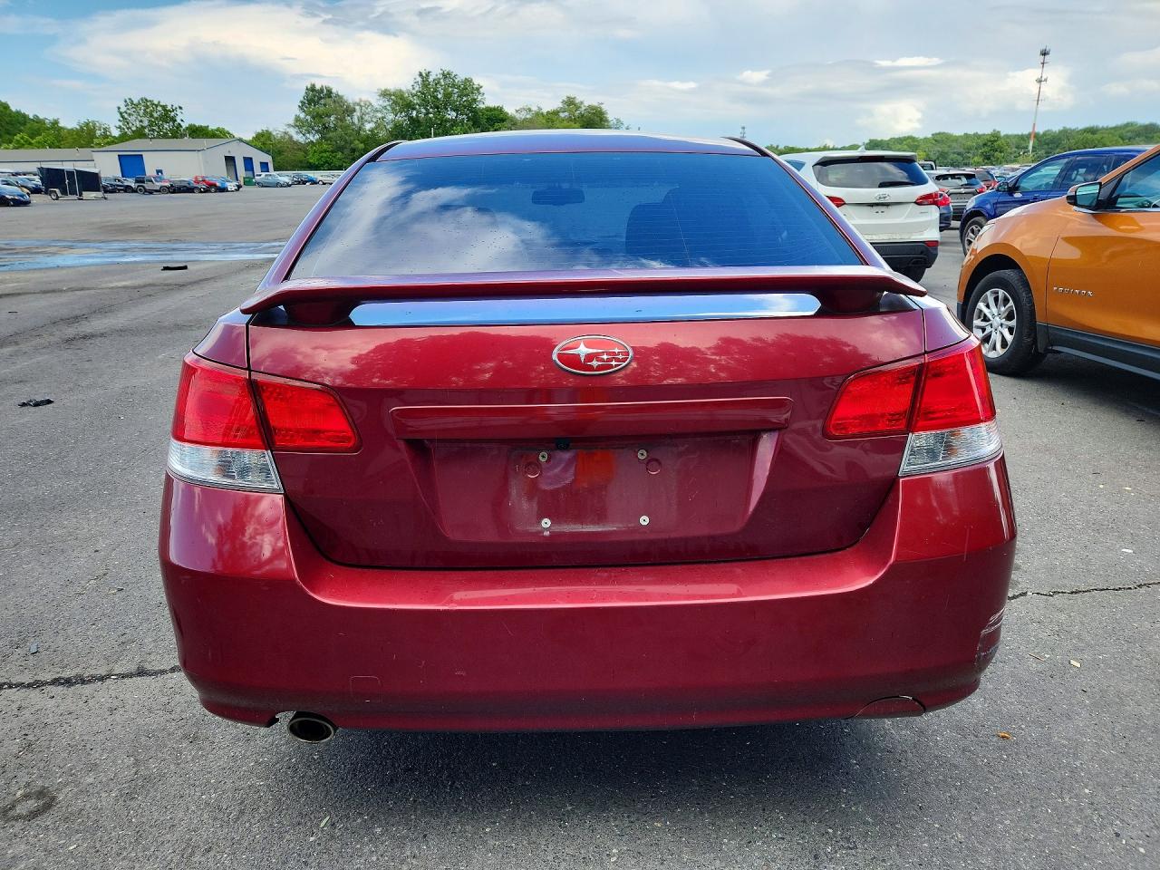 2010 Subaru Legacy 2.5i Premium Maroon vin: 4S3BMBC63A3234366