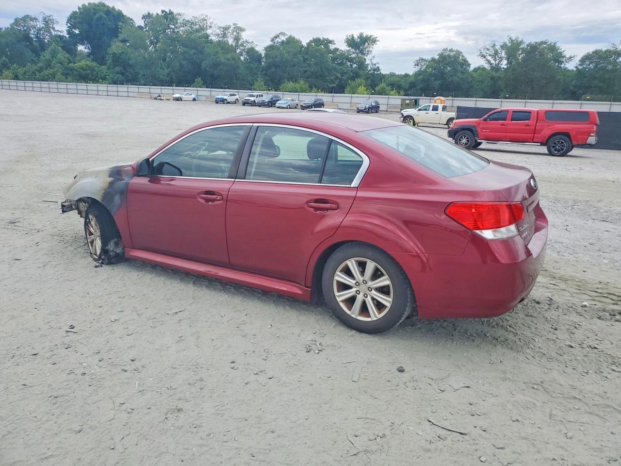 2010 Subaru Legacy 2.5i Premium Burgundy vin: 4S3BMBC63A3234609