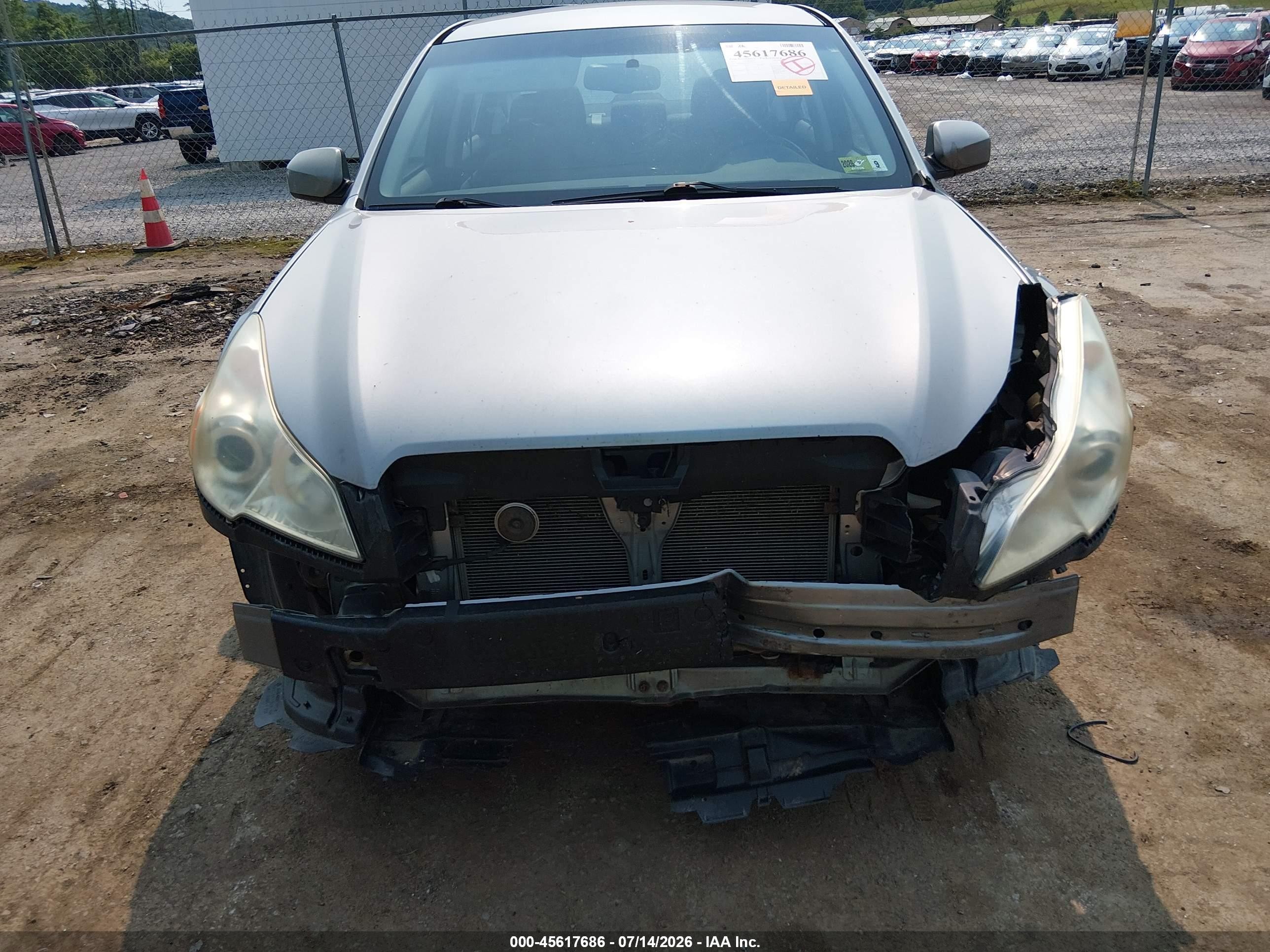 2011 Subaru Legacy 2.5i Premium Silver vin: 4S3BMBC63B3222476