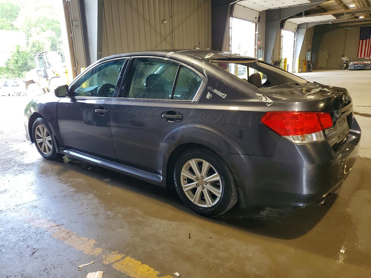 2011 Subaru Legacy 2.5i Premium Серый vin: 4S3BMBC63B3229380