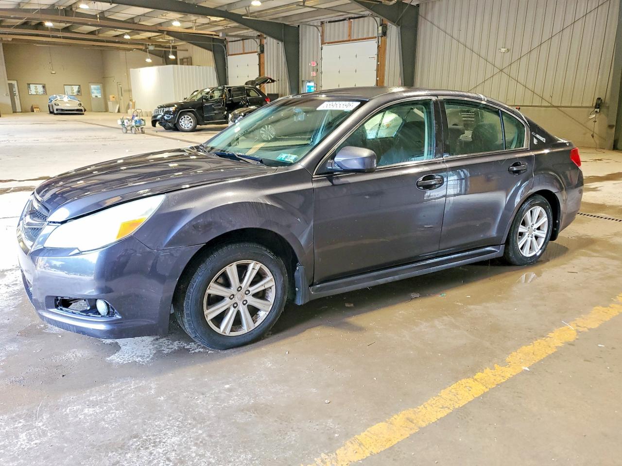 2011 Subaru Legacy 2.5i Premium Серый vin: 4S3BMBC63B3229380