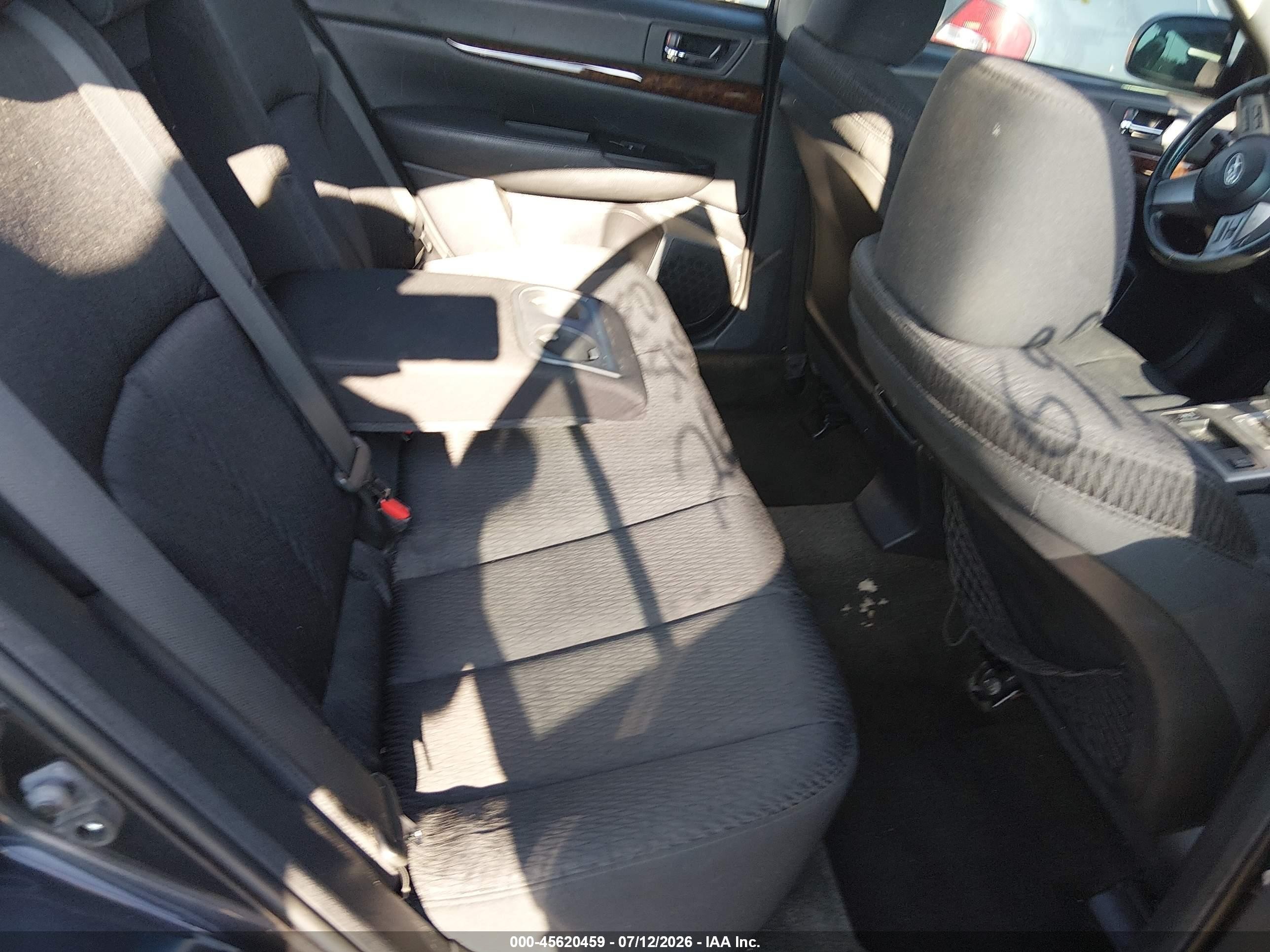 2011 Subaru Legacy 2.5i Premium Blue vin: 4S3BMBC63B3260676