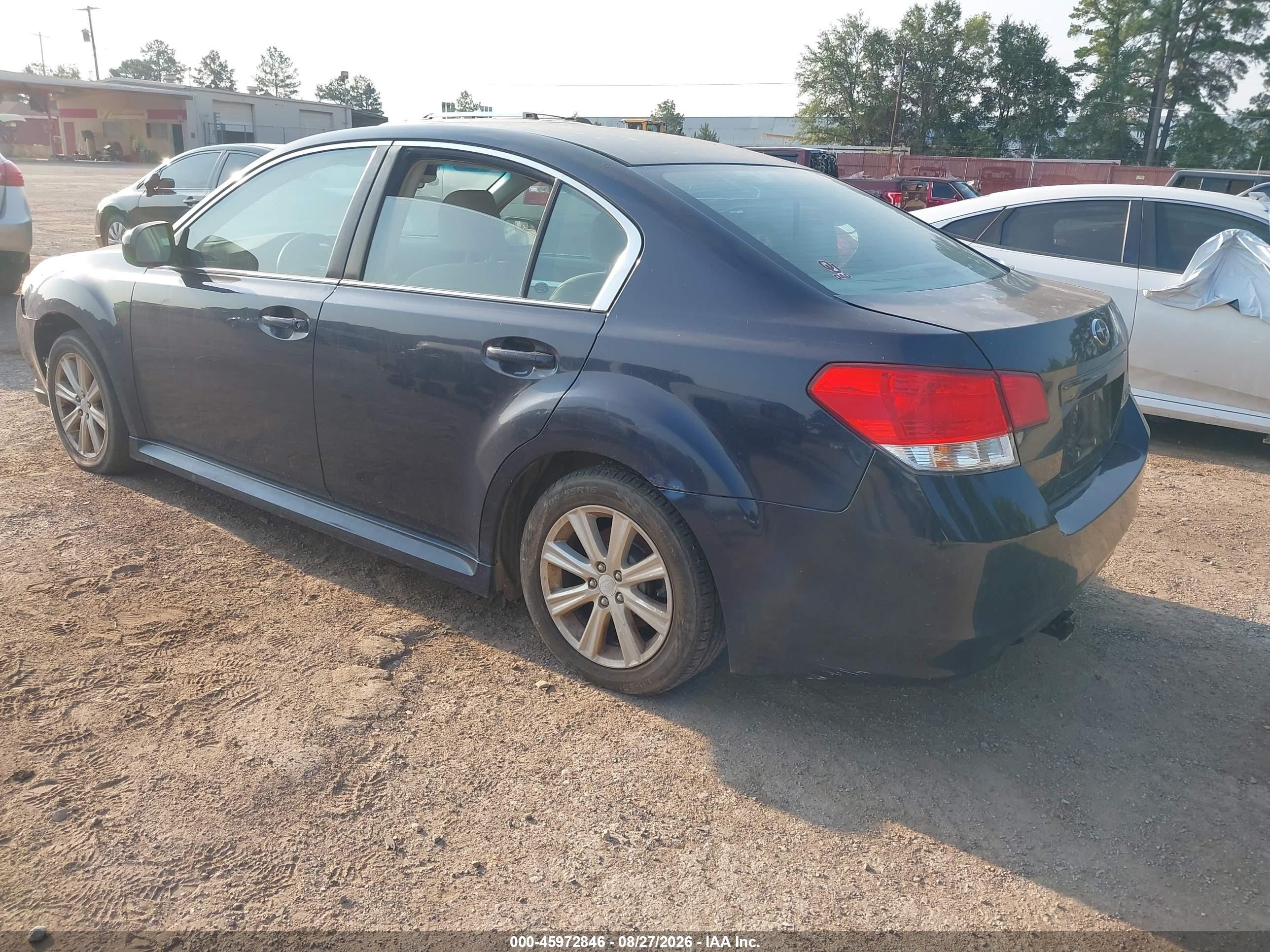 2012 Subaru Legacy 2.5i Premium Blue vin: 4S3BMBC63C3005835