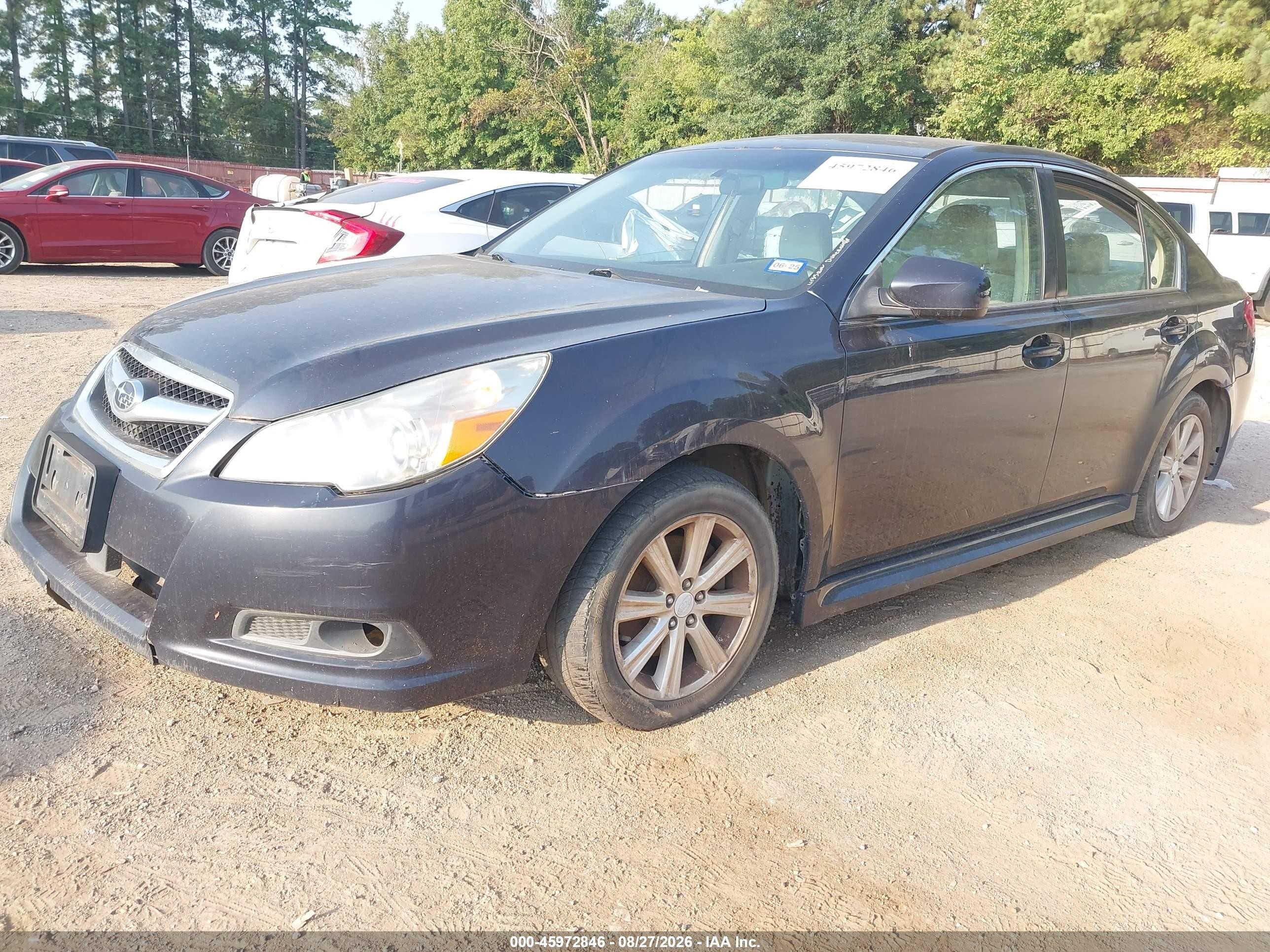 2012 Subaru Legacy 2.5i Premium Blue vin: 4S3BMBC63C3005835