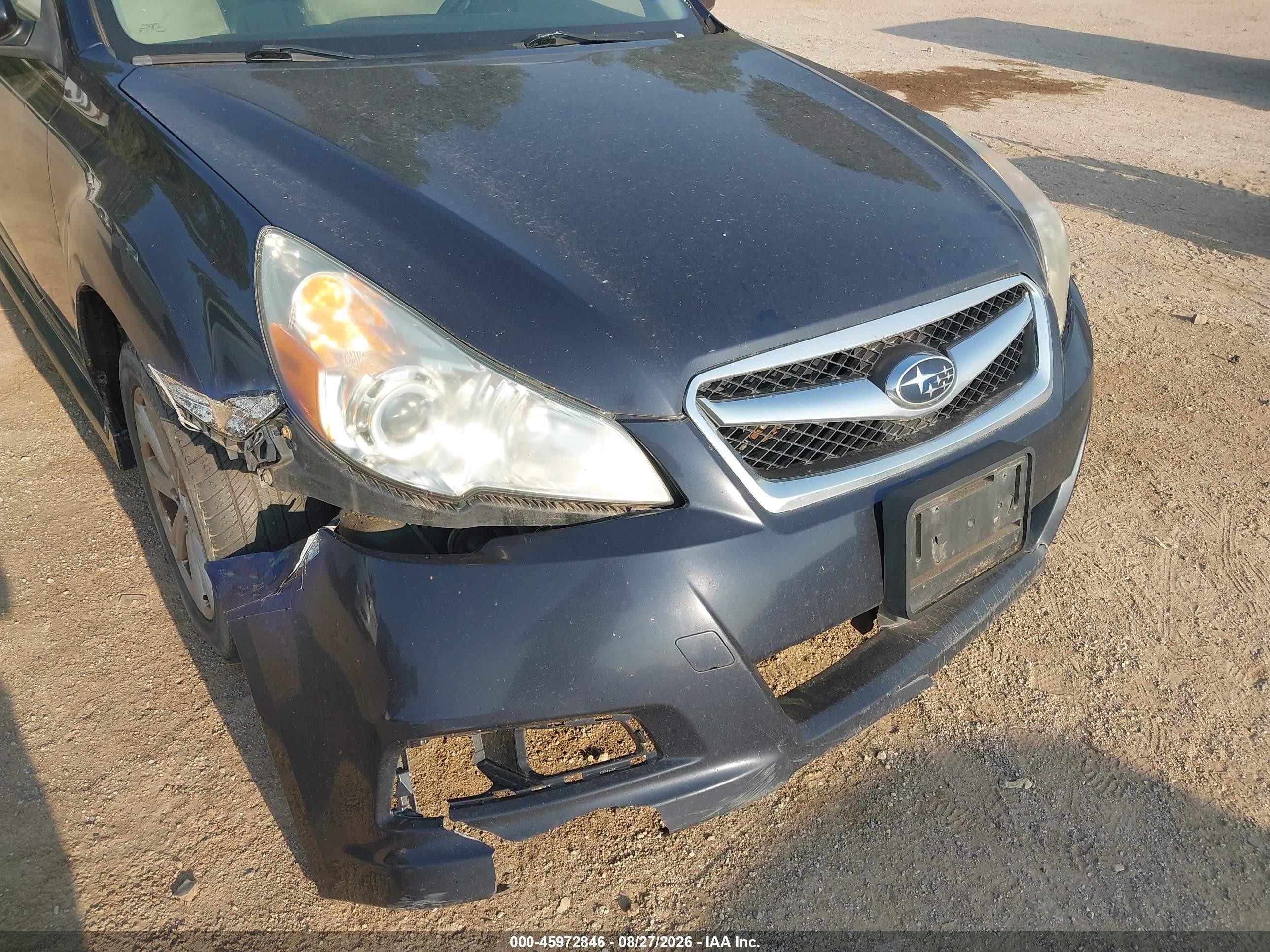 2012 Subaru Legacy 2.5i Premium Blue vin: 4S3BMBC63C3005835