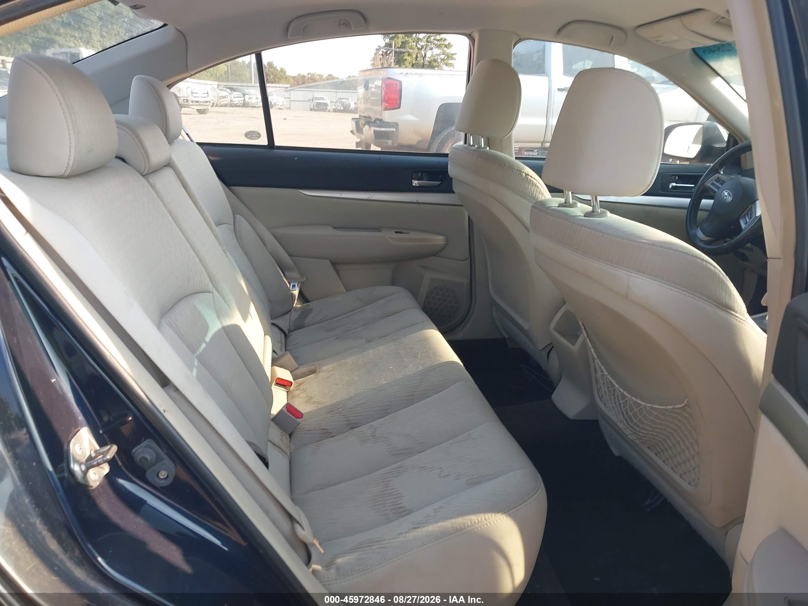 2012 Subaru Legacy 2.5i Premium Blue vin: 4S3BMBC63C3005835