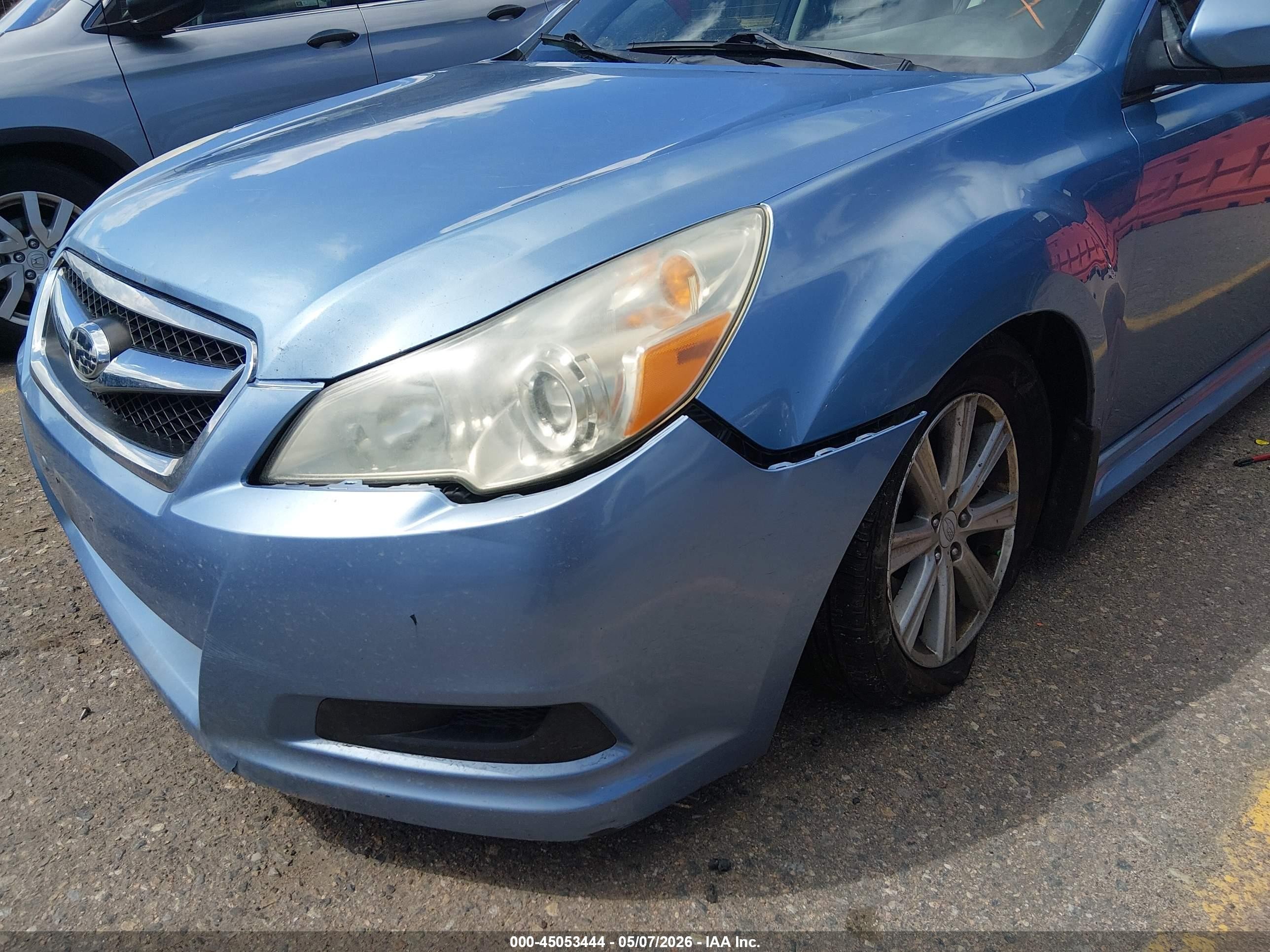 2012 Subaru Legacy 2.5i Premium Blue vin: 4S3BMBC63C3007715