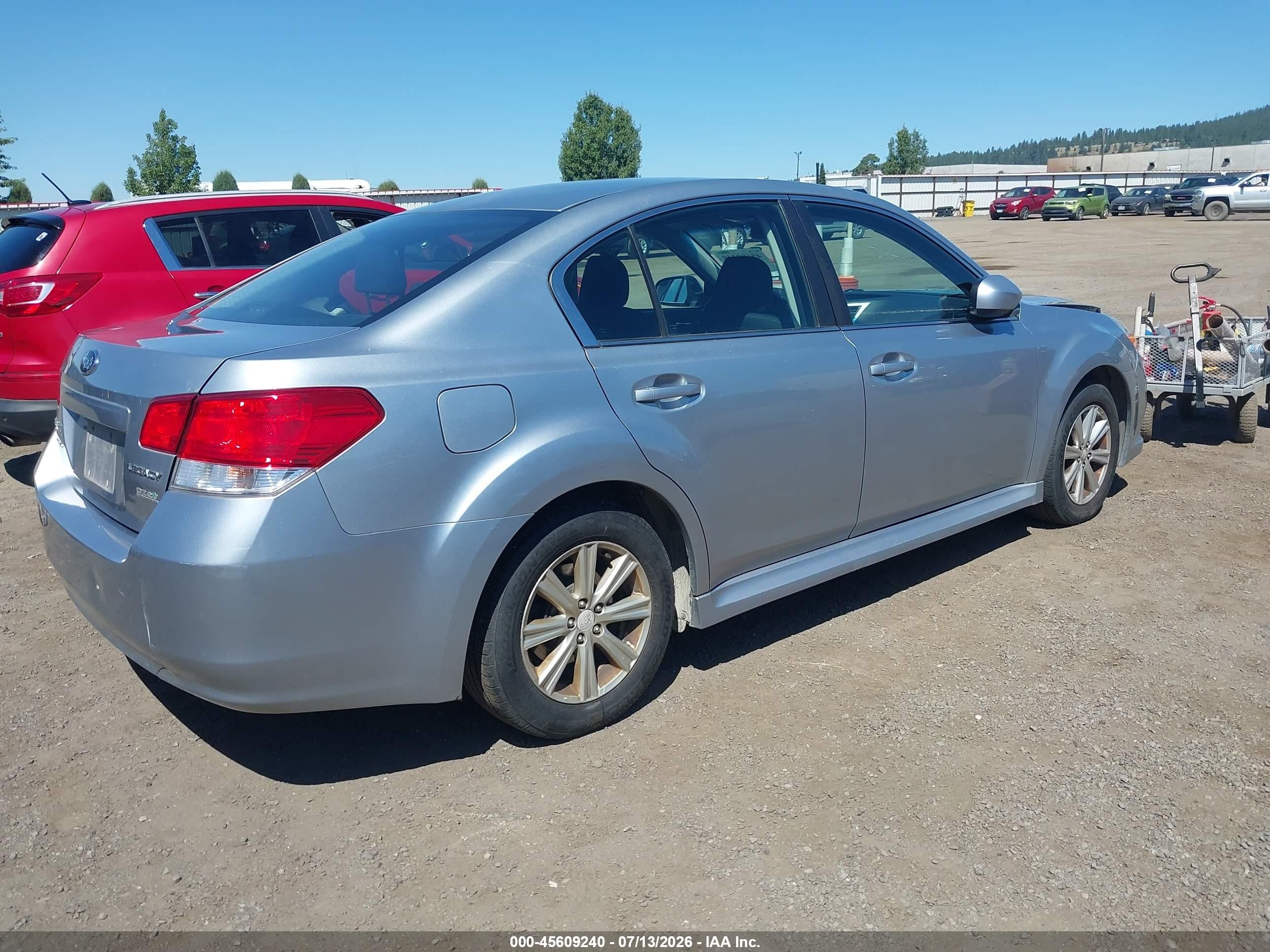 2012 Subaru Legacy 2.5i Premium Silver vin: 4S3BMBC63C3042903
