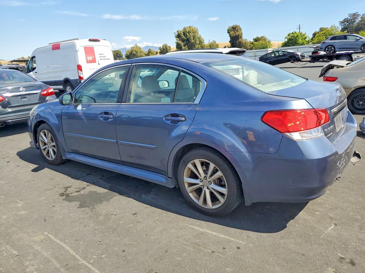 2013 Subaru Legacy 2.5i Premium Blue vin: 4S3BMBC63D3035774