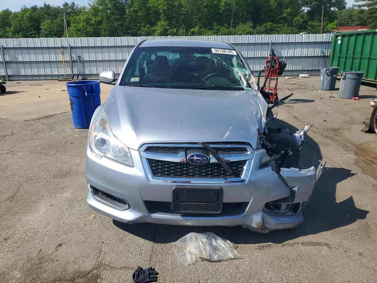2014 Subaru Legacy 2.5i Premium Gray vin: 4S3BMBC63E3018183