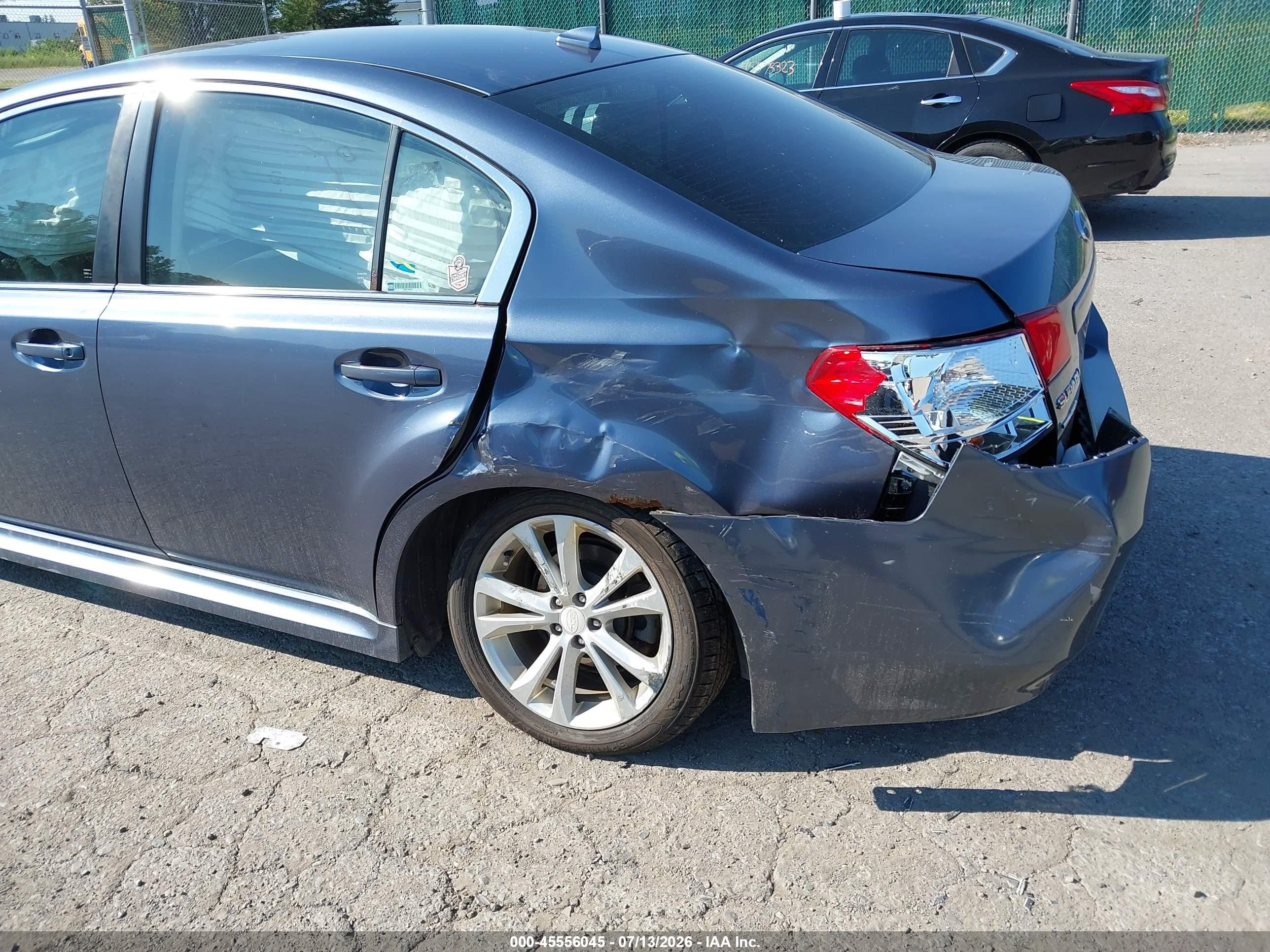 2014 Subaru Legacy 2.5i Premium Blue vin: 4S3BMBC63E3028275
