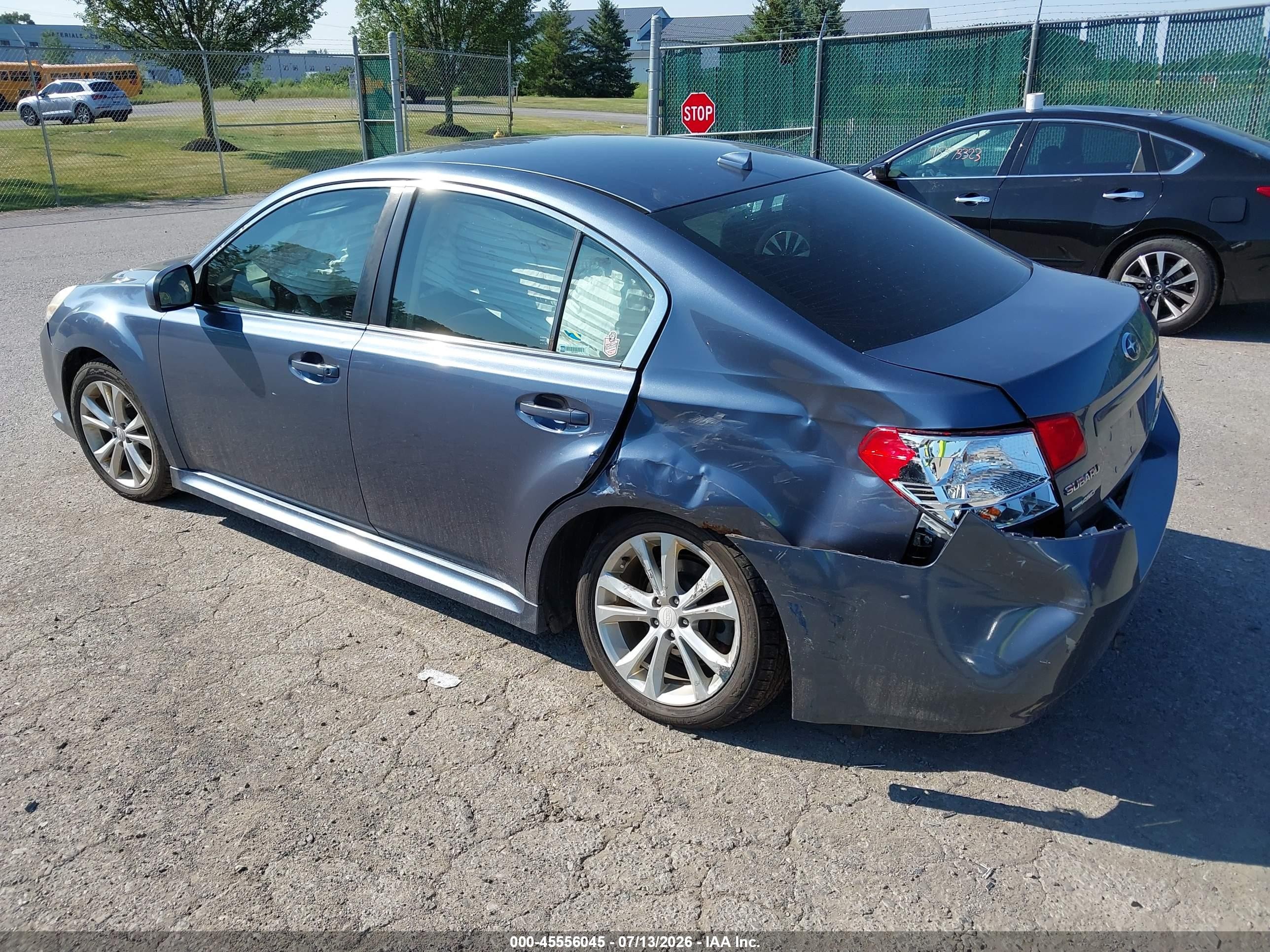 2014 Subaru Legacy 2.5i Premium Blue vin: 4S3BMBC63E3028275