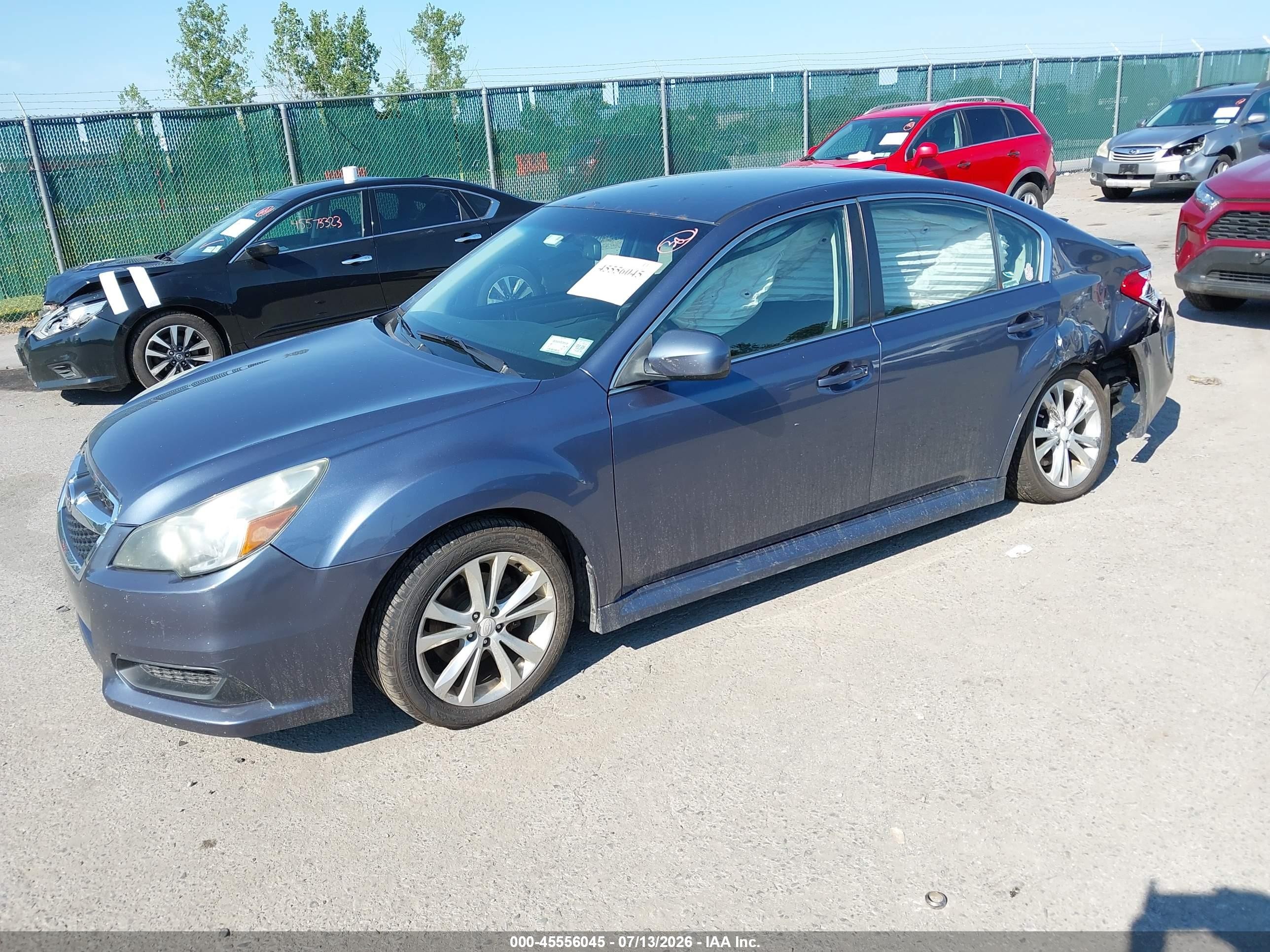 2014 Subaru Legacy 2.5i Premium Blue vin: 4S3BMBC63E3028275
