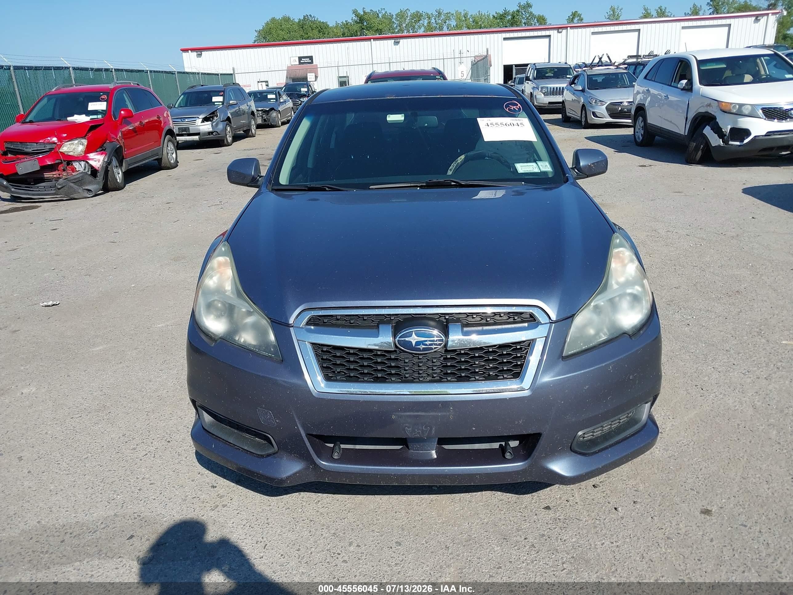 2014 Subaru Legacy 2.5i Premium Blue vin: 4S3BMBC63E3028275