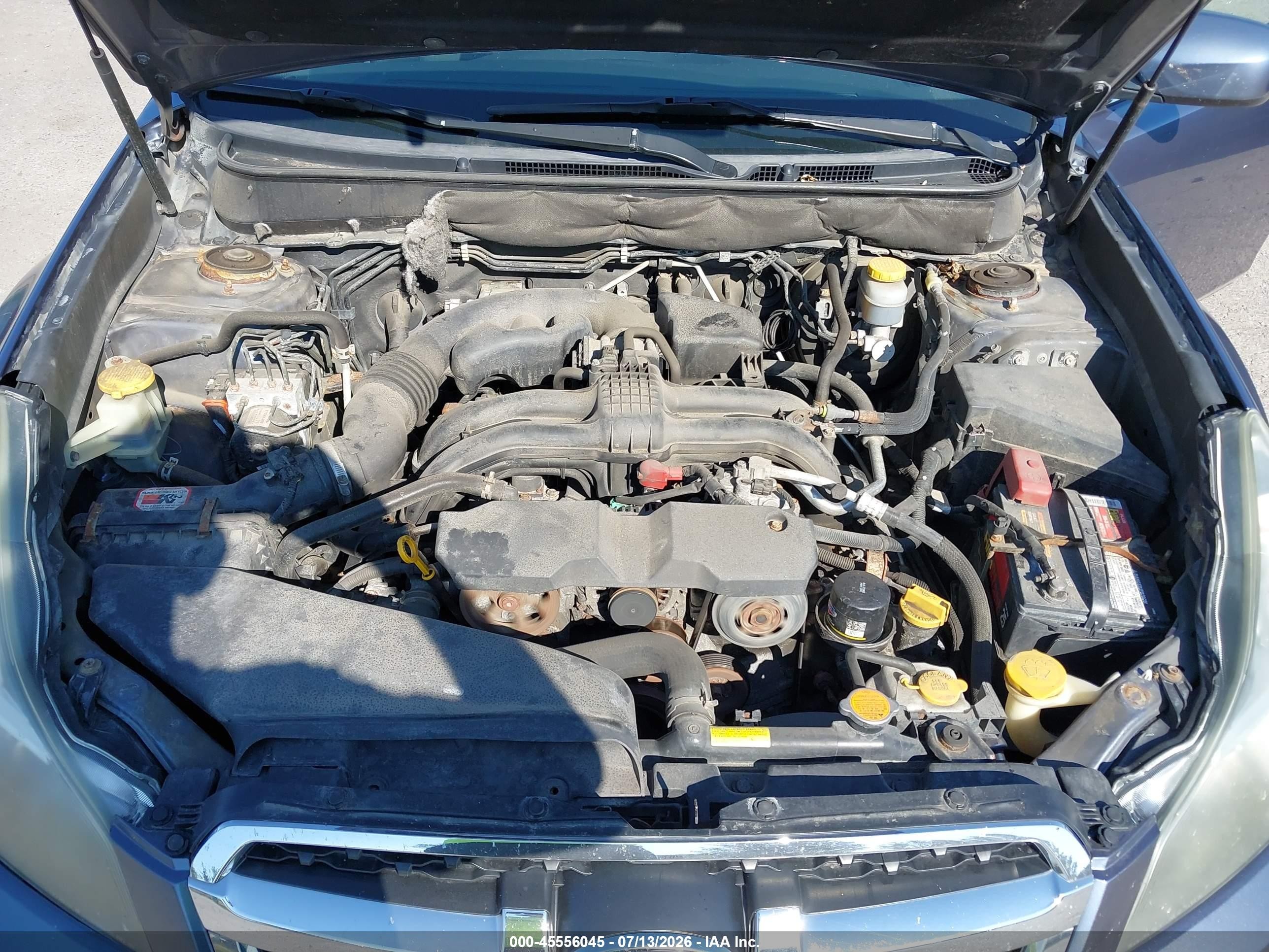 2014 Subaru Legacy 2.5i Premium Blue vin: 4S3BMBC63E3028275
