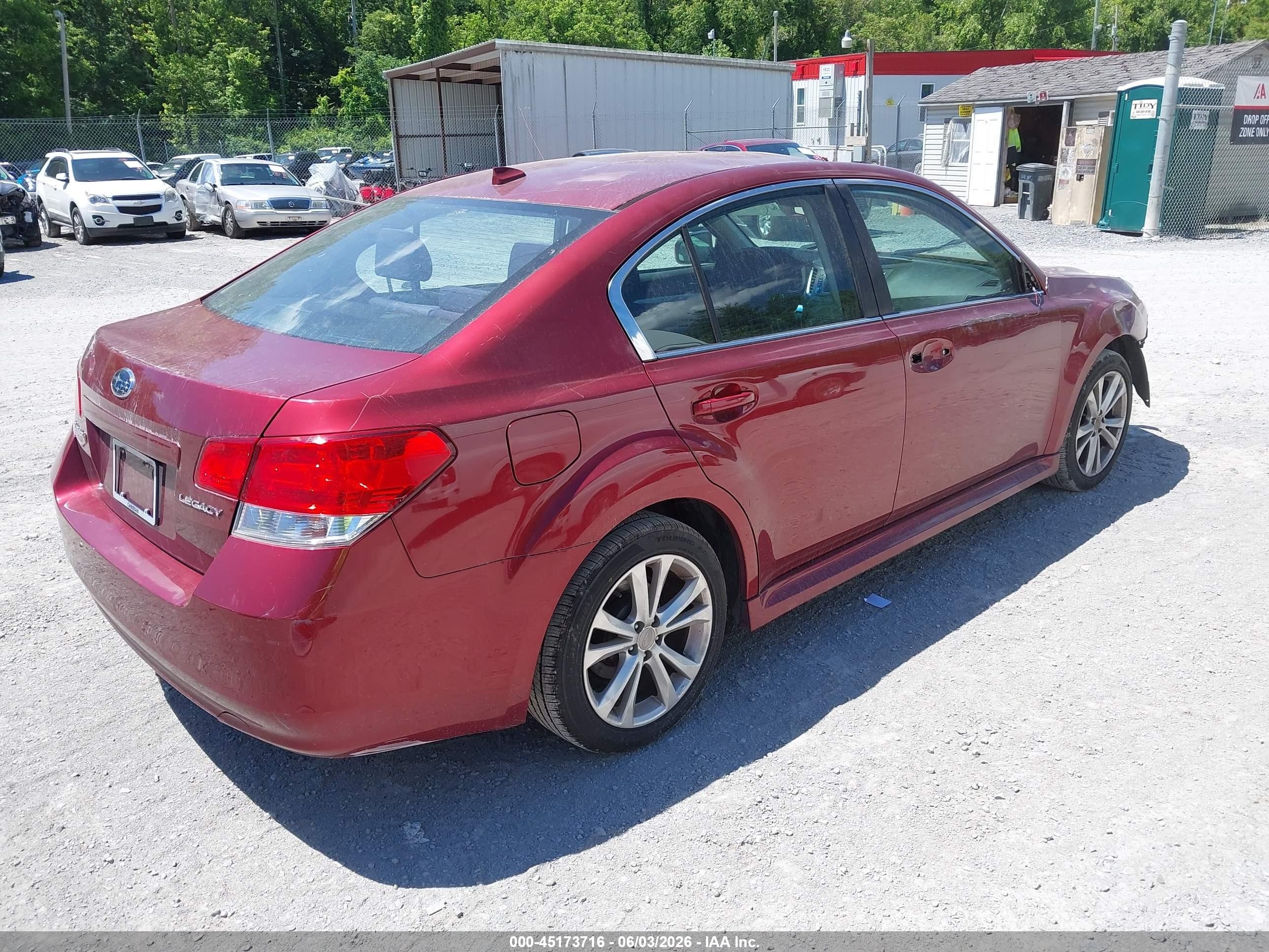 2014 Subaru Legacy 2.5i Premium Maroon vin: 4S3BMBC63E3032438