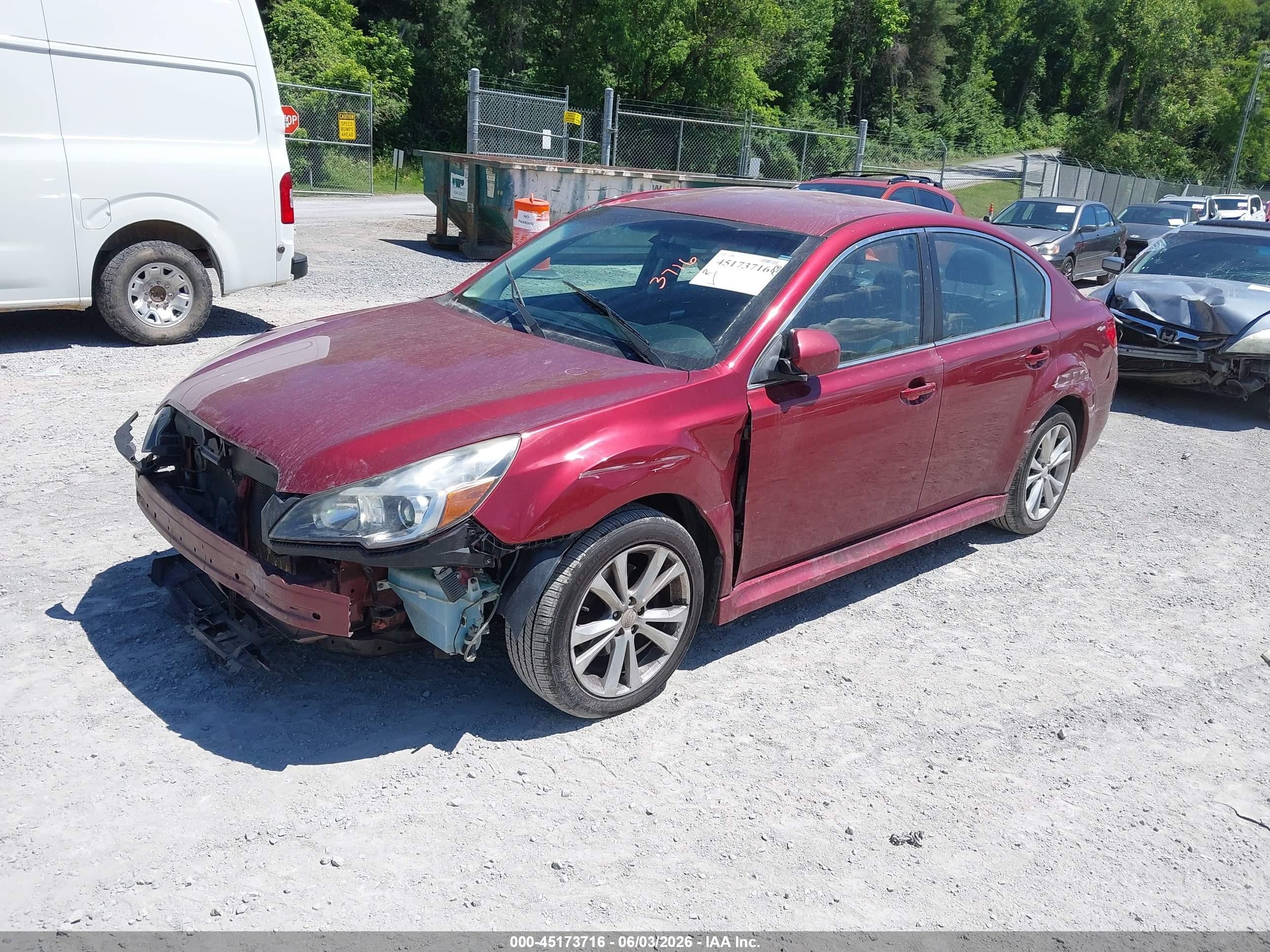 2014 Subaru Legacy 2.5i Premium Maroon vin: 4S3BMBC63E3032438