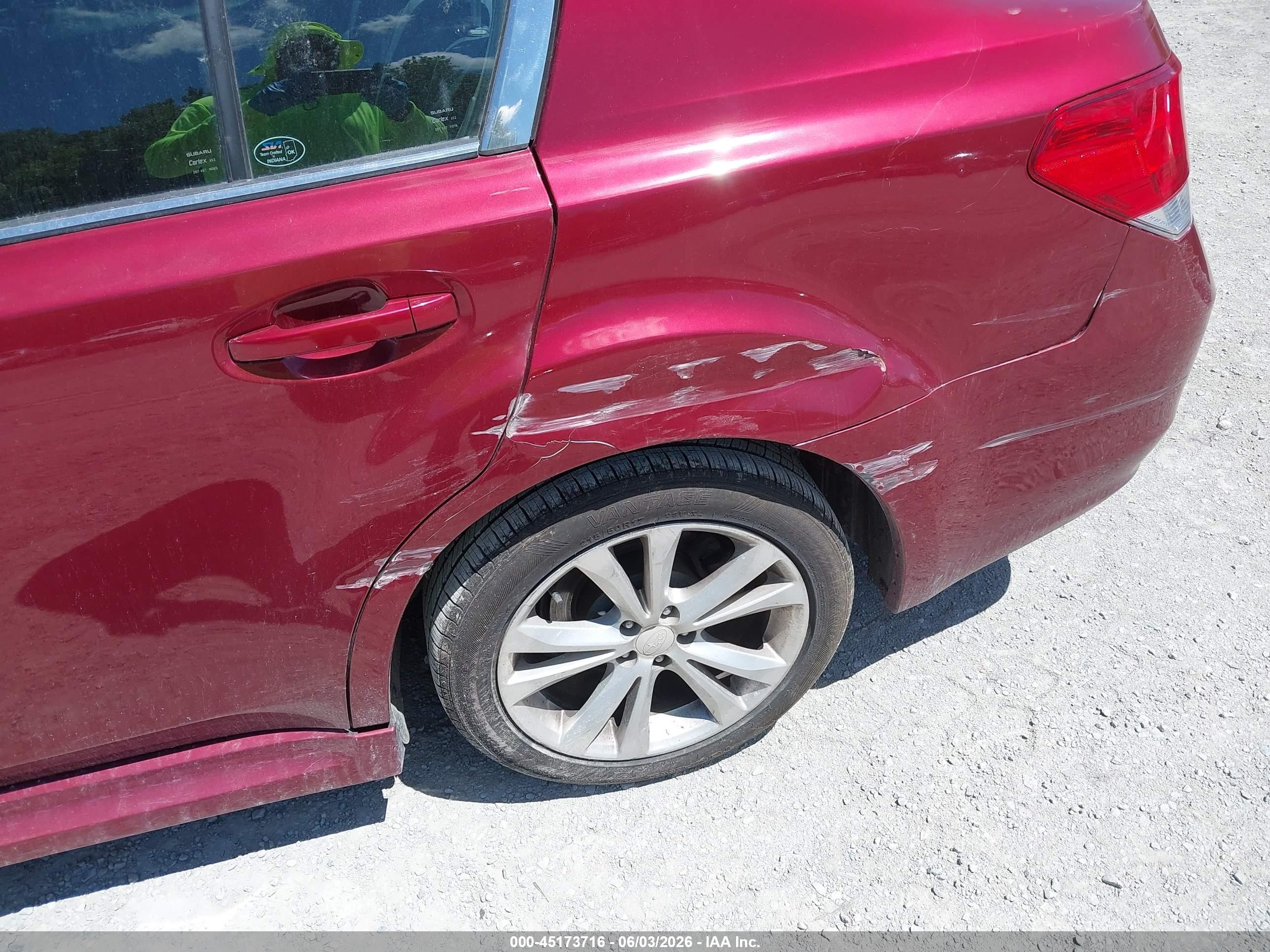 2014 Subaru Legacy 2.5i Premium Maroon vin: 4S3BMBC63E3032438