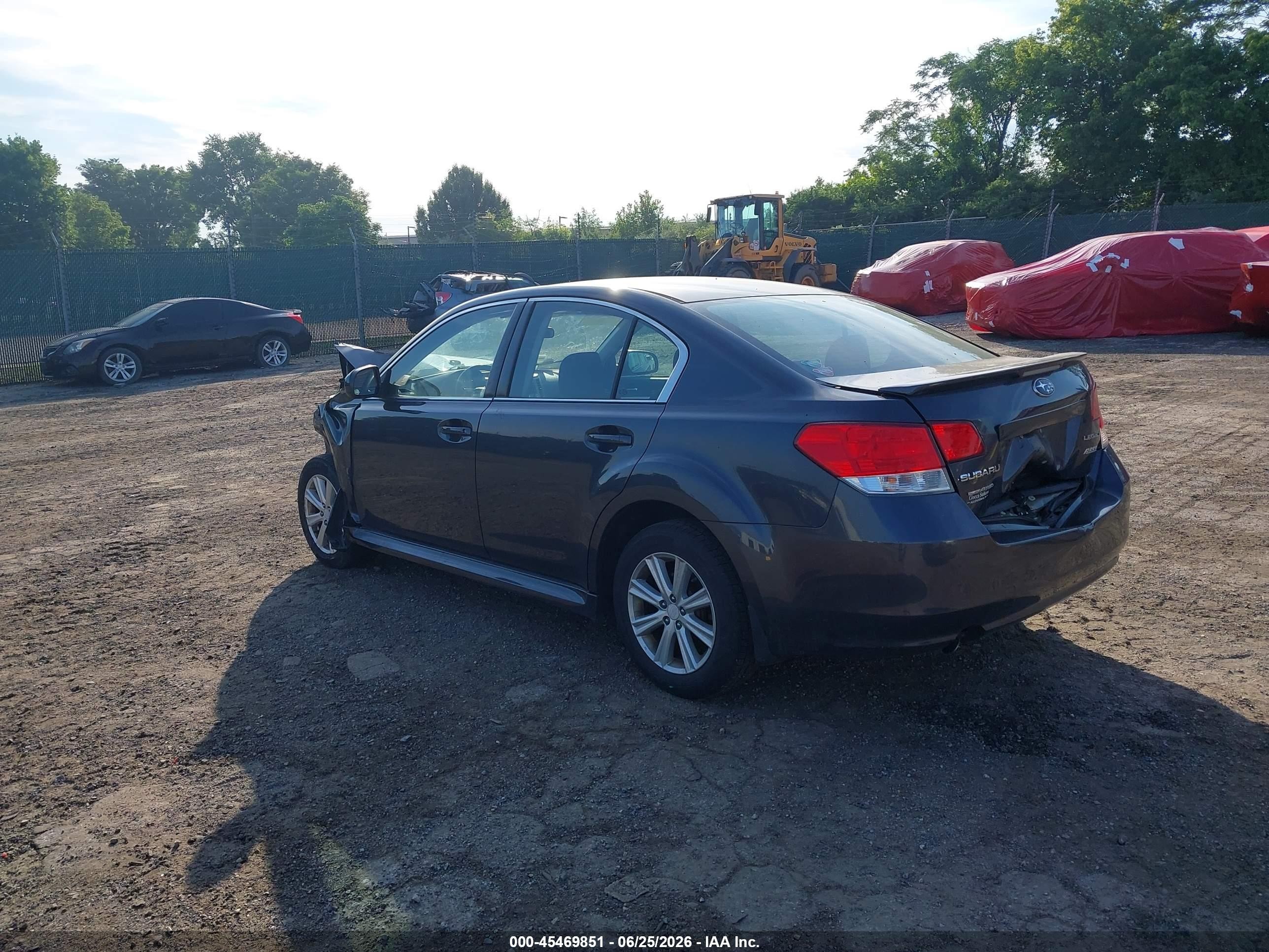 2012 Subaru Legacy 2.5i Premium Gray vin: 4S3BMBC64C3021915