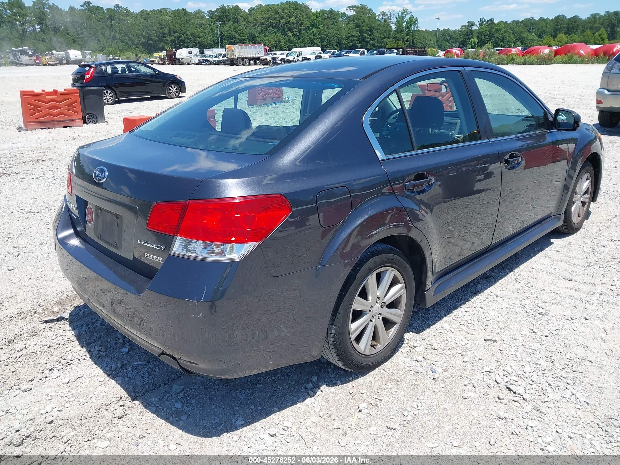 2012 Subaru Legacy 2.5i Premium Gray vin: 4S3BMBC64C3023938