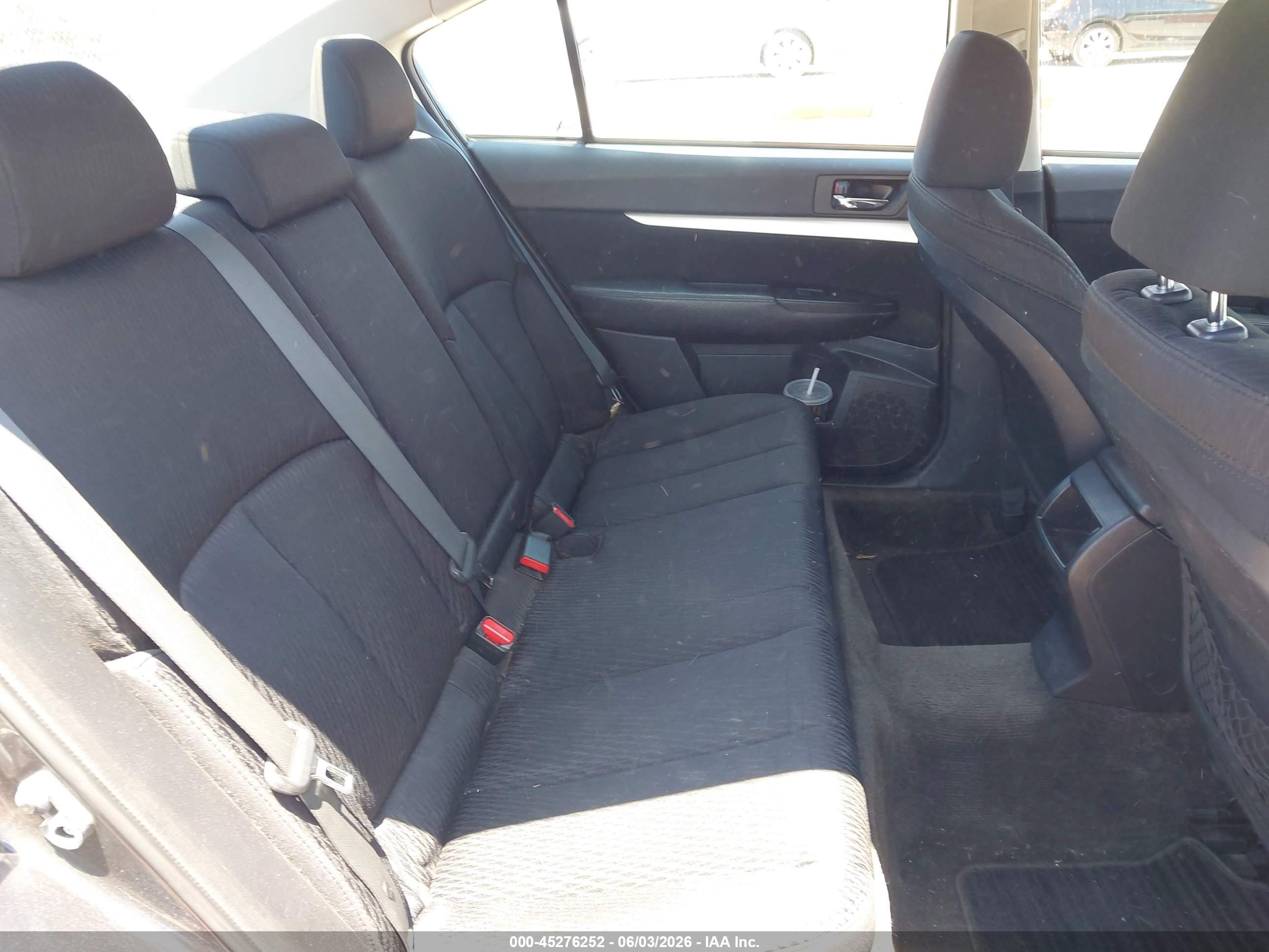 2012 Subaru Legacy 2.5i Premium Gray vin: 4S3BMBC64C3023938