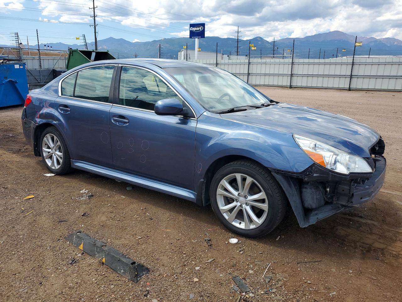 2013 Subaru Legacy 2.5i Premium Blue vin: 4S3BMBC64D3012262