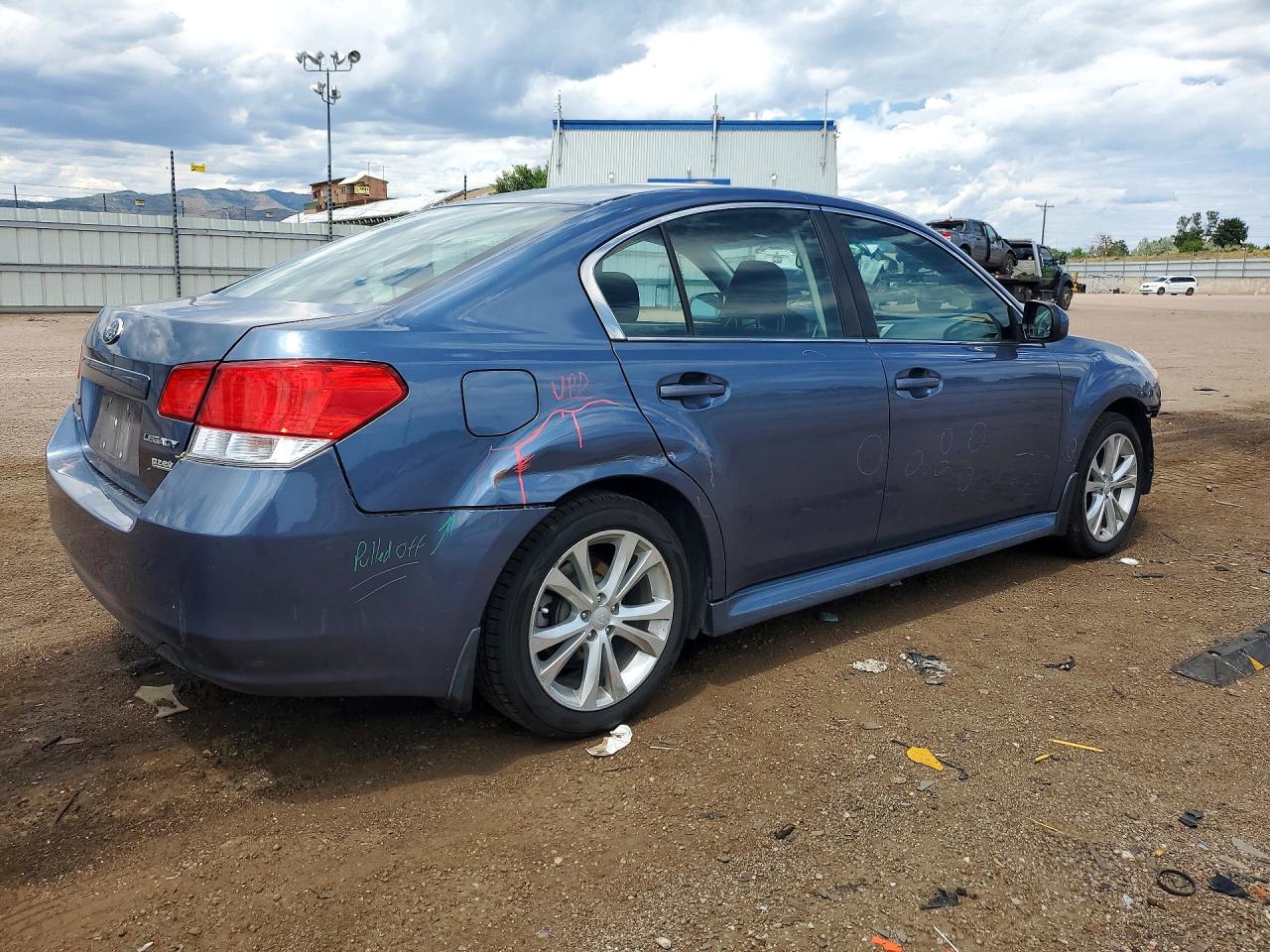 2013 Subaru Legacy 2.5i Premium Blue vin: 4S3BMBC64D3012262
